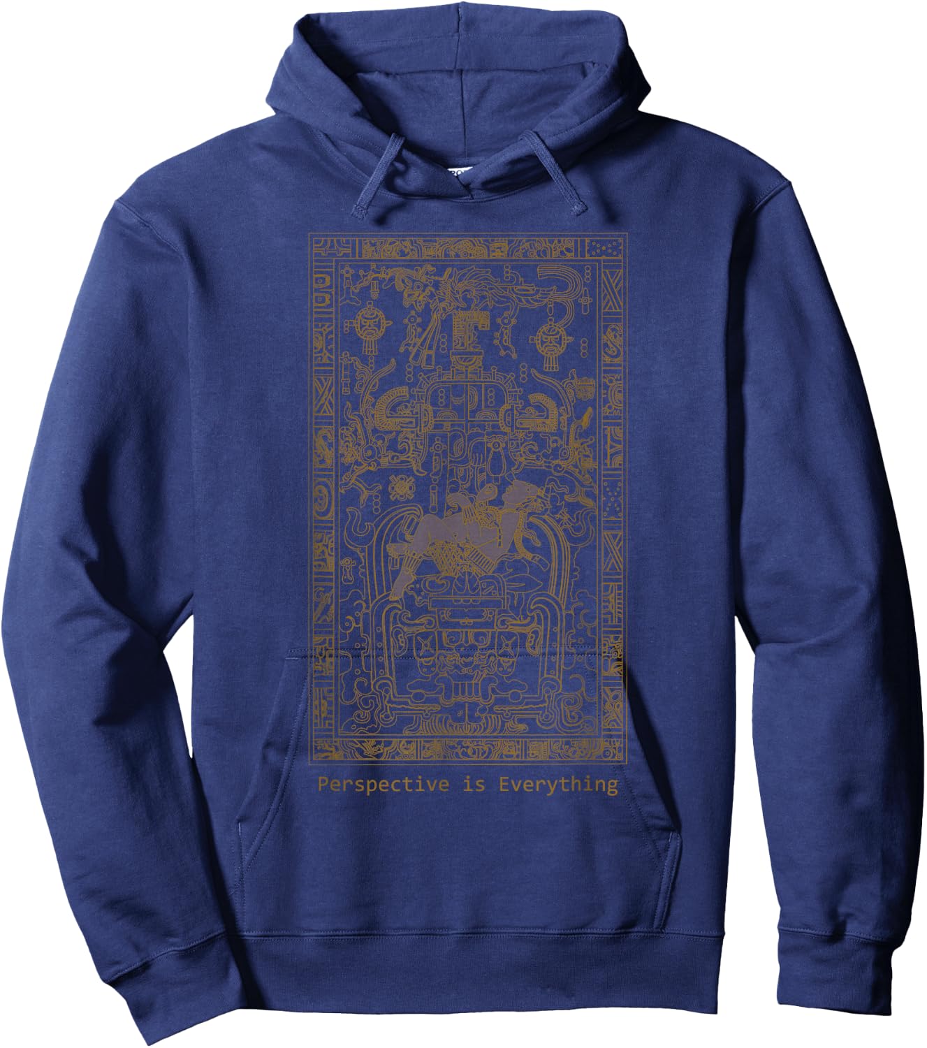 CrusTee Lord Pakal Hoodie - Hoodie | Navy