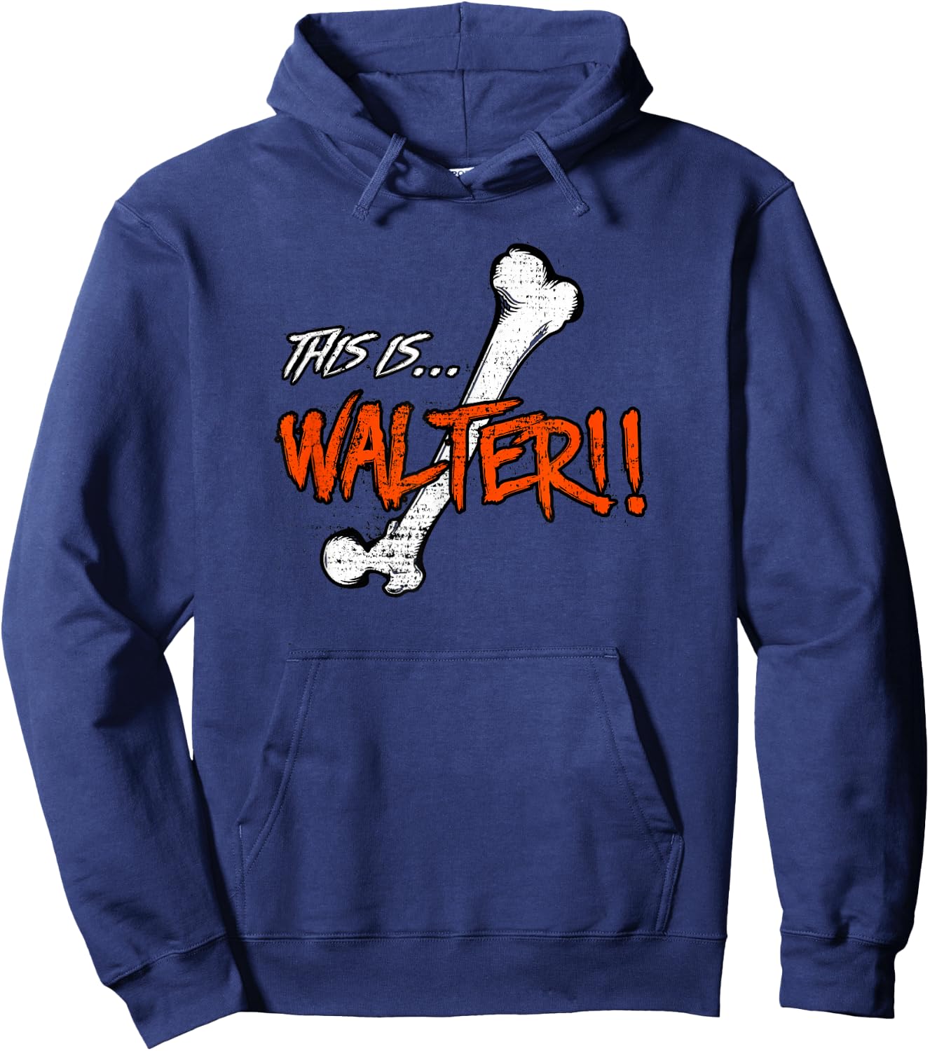 Burbs Walter's Femur by The Klopek Design Co. Hoodie - Hoodie | Navy