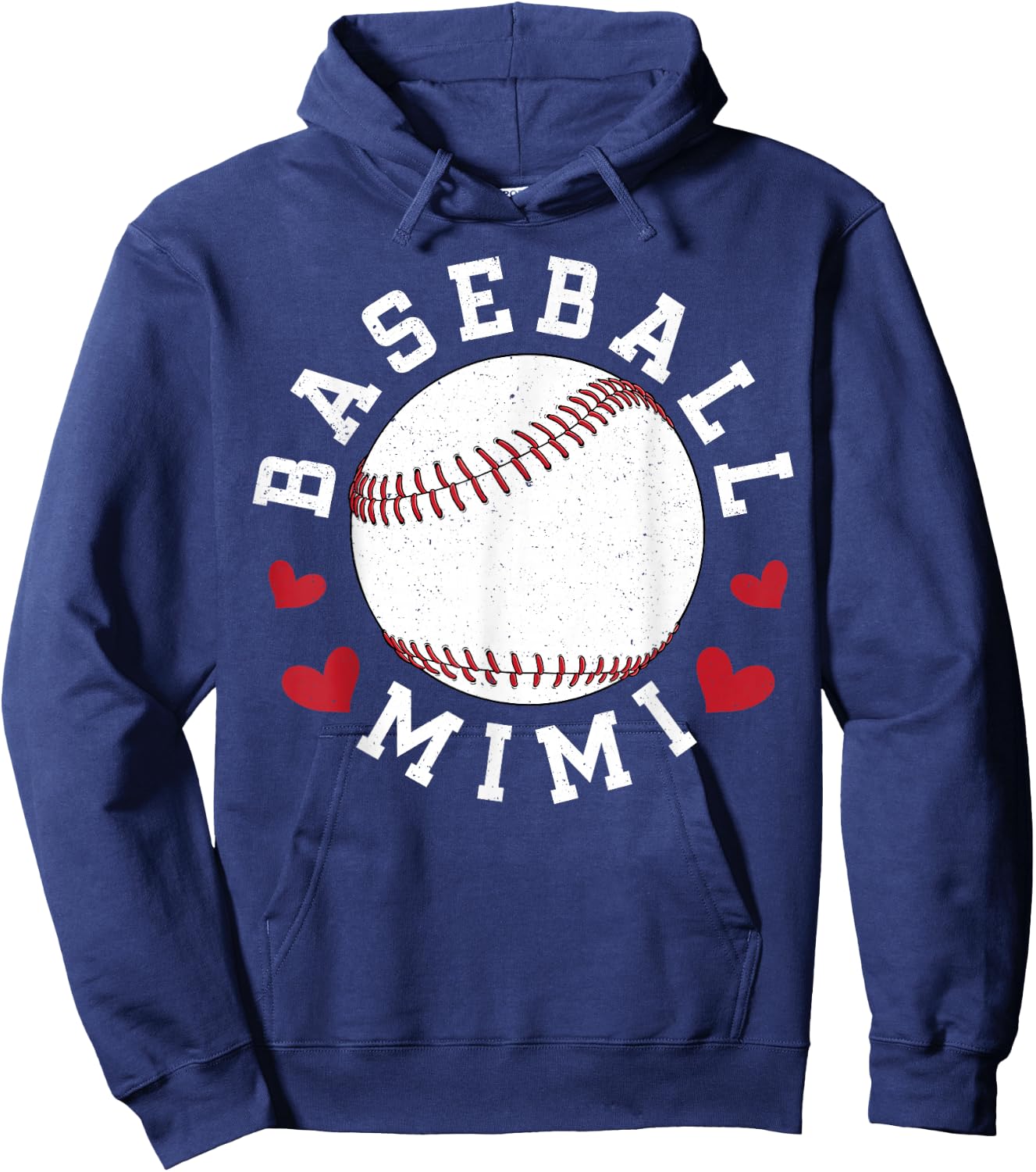 Baseball Mimi Grandma Mimi Of A Baseball Player Mimi Hoodie - Hoodie | Navy