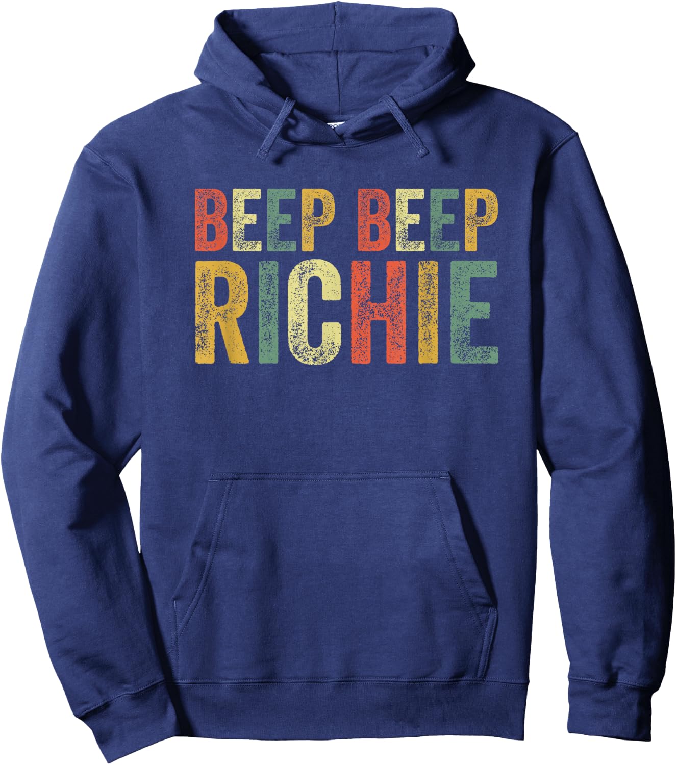 Beep Beep Richie Funny Meme Scary Horror Clown Inside Joke Hoodie - Hoodie | Navy