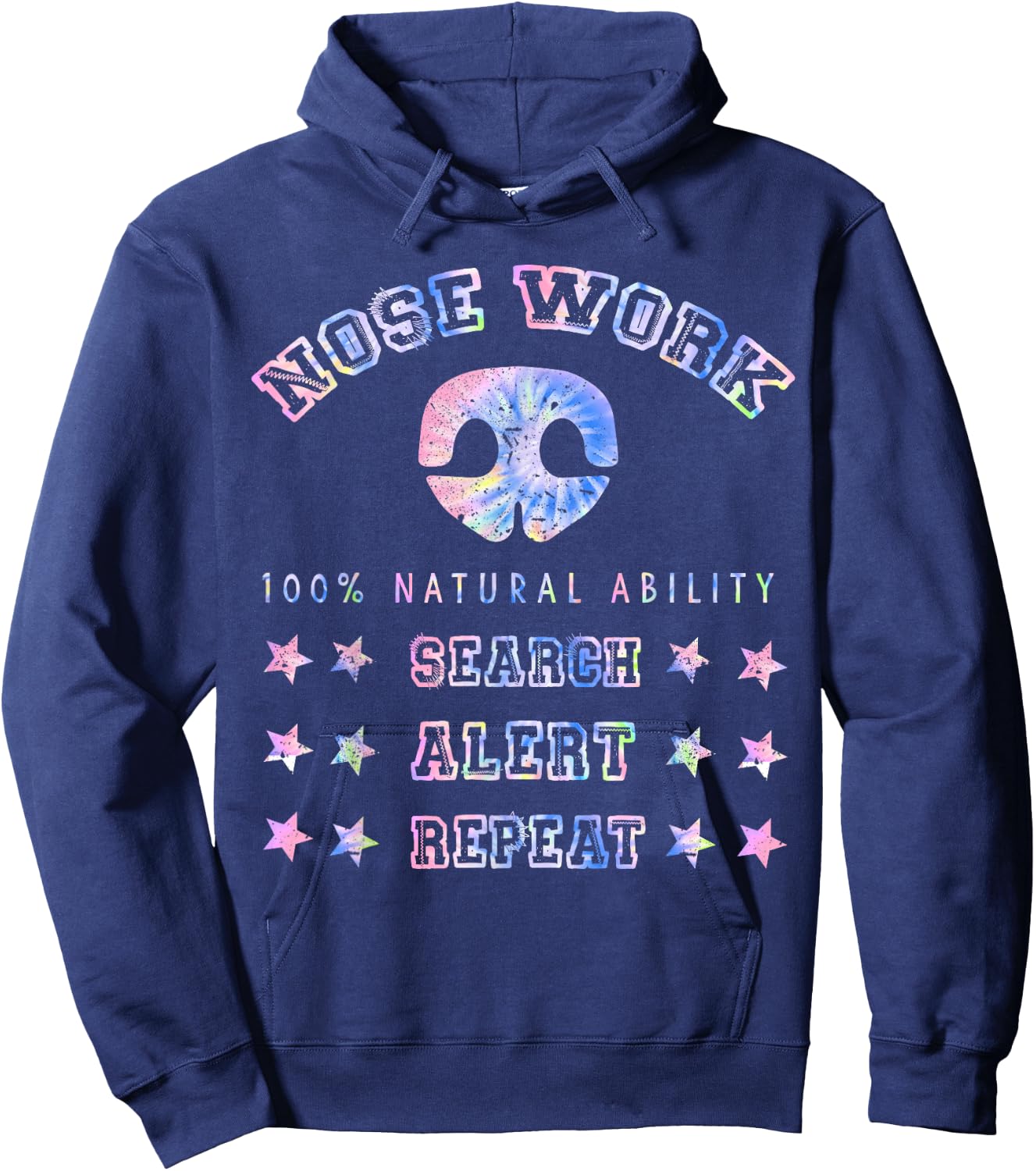 Dog Sport Training Nosework Nose Work Scent Work For Dogs Hoodie - Hoodie | Navy