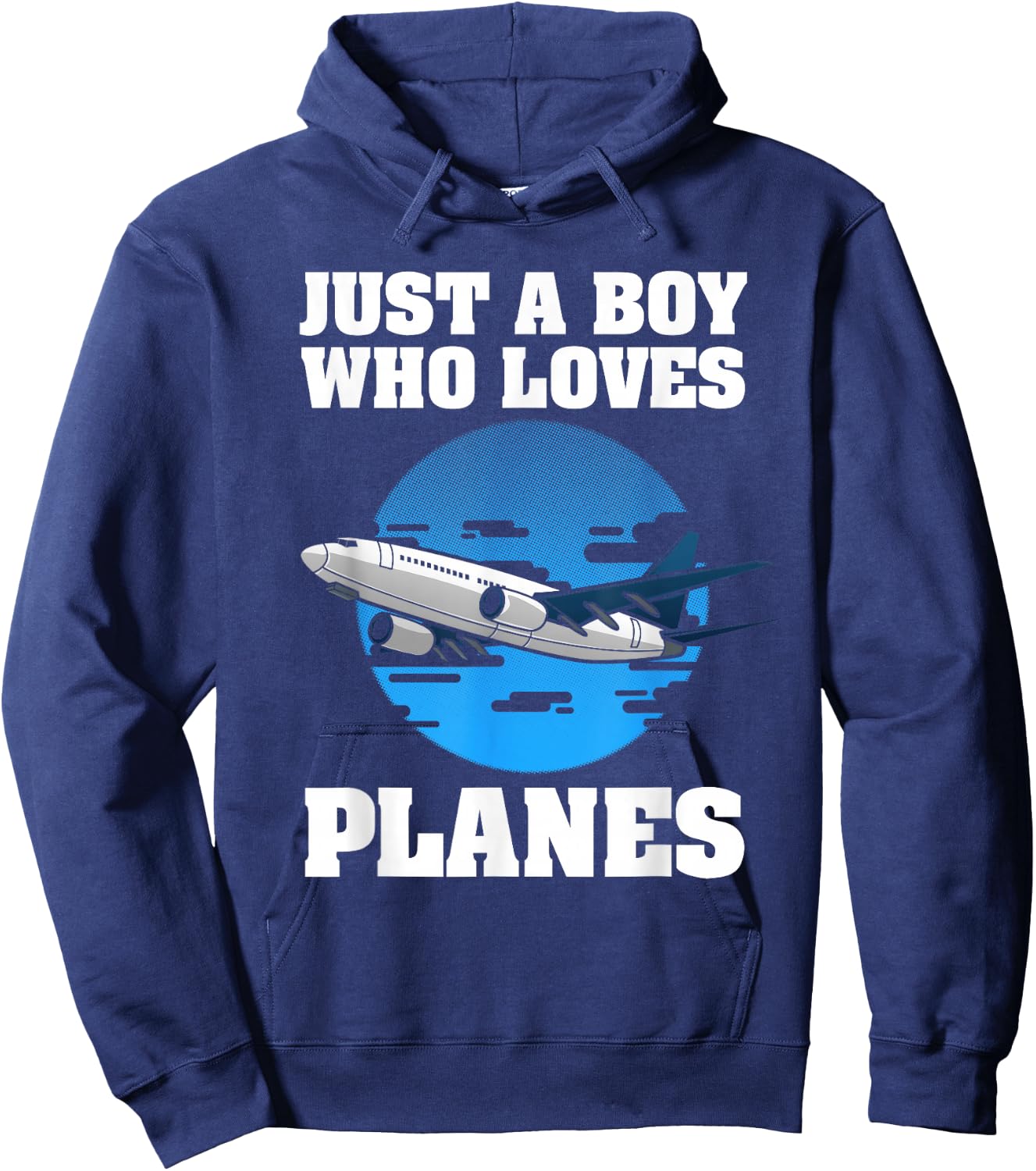 Funny Airplane Designs For Boys Men Plane Pilot Aviation Hoodie - Hoodie | Navy