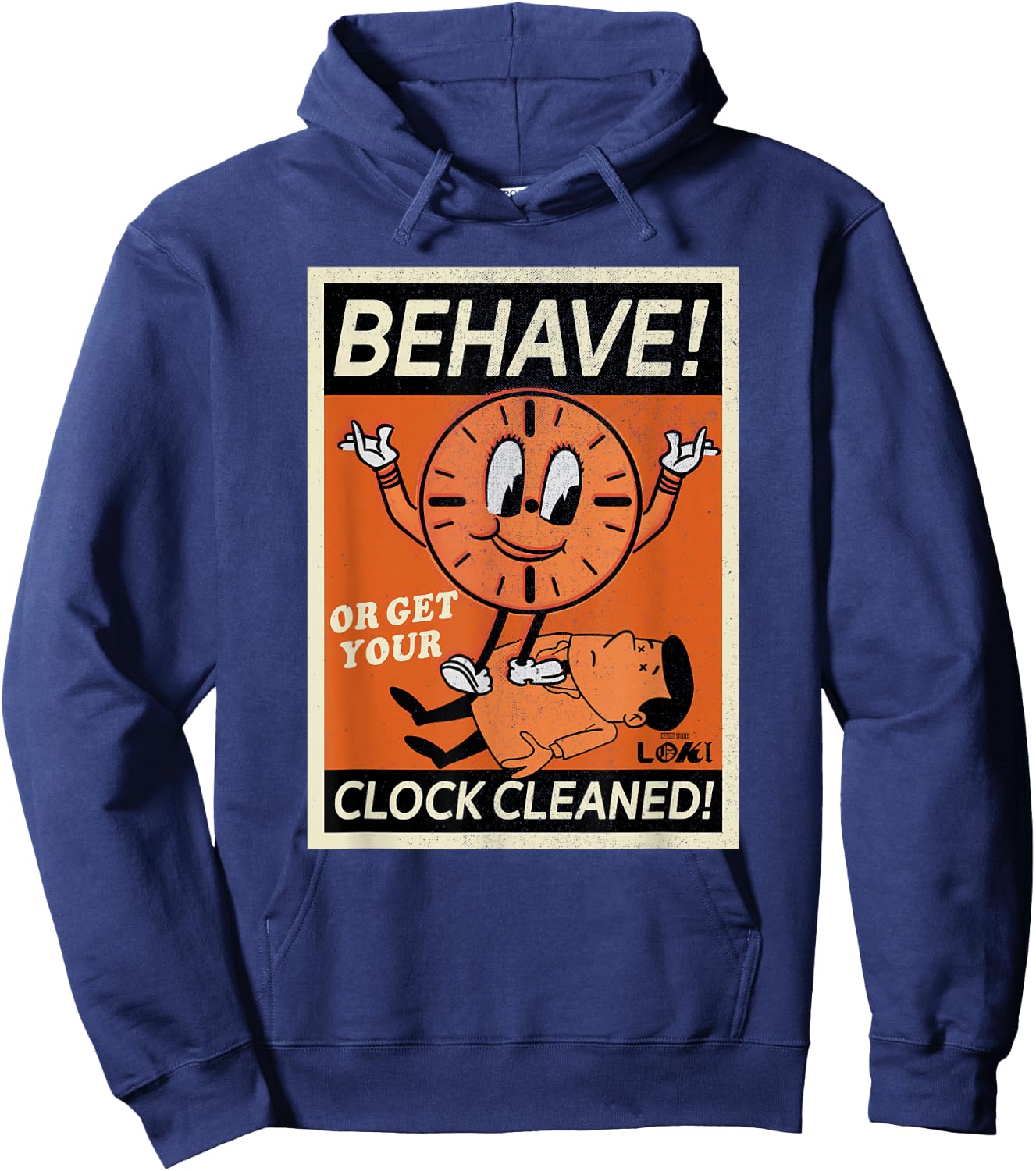 Marvel Loki Miss Minutes Is Always Watching Hoodie - Hoodie | Navy