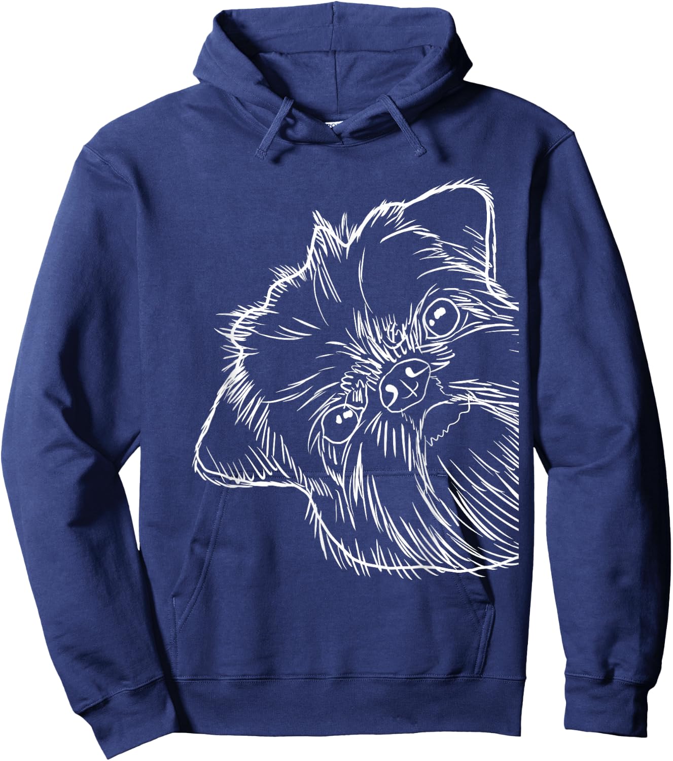 Funny Dog Brussels Griffon Hoodie - Hoodie | Navy