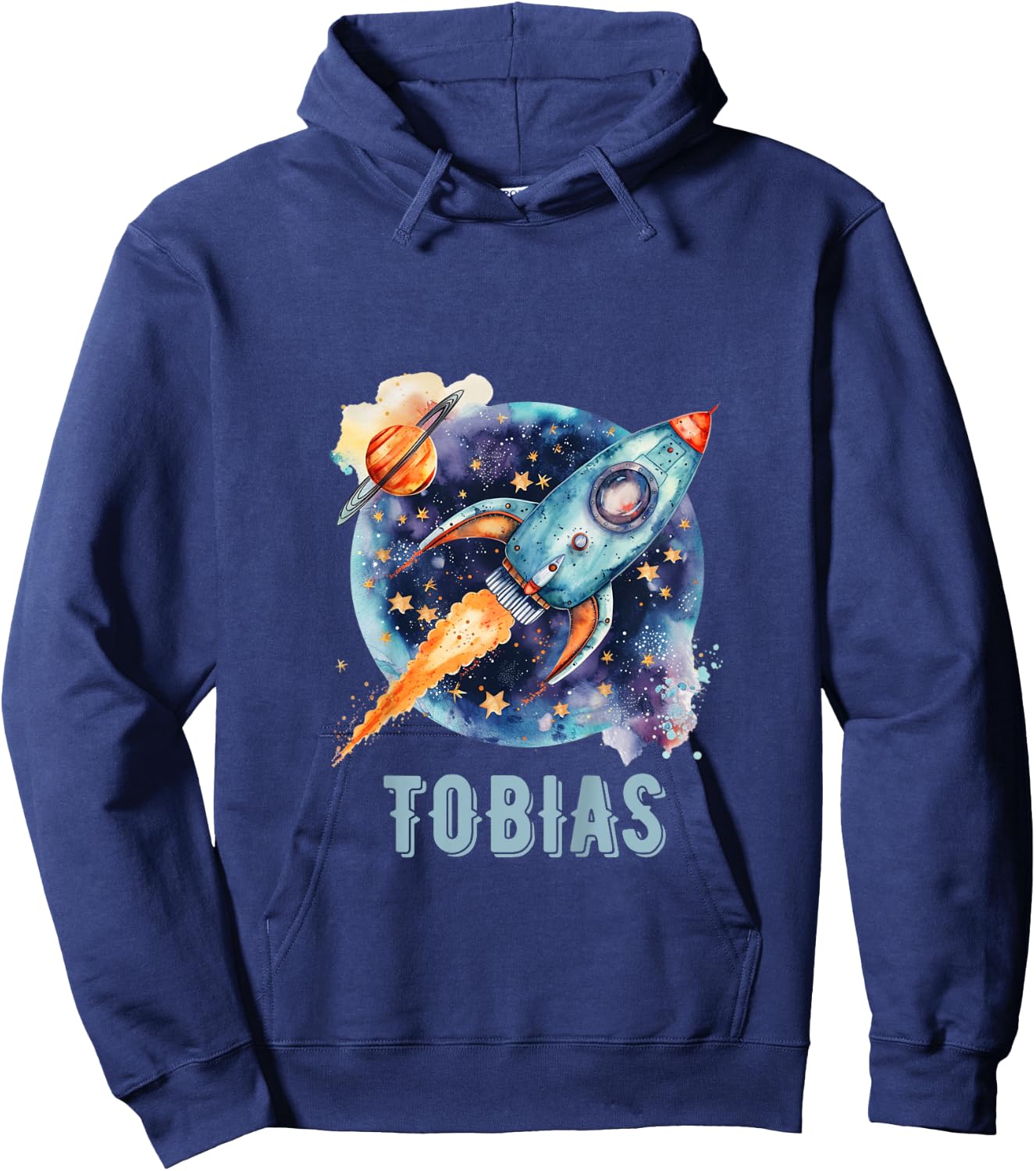 Kids TOBIAS Name Baby Boy Nursery Room Theme Decor Gifts Hoodie - Hoodie | Navy