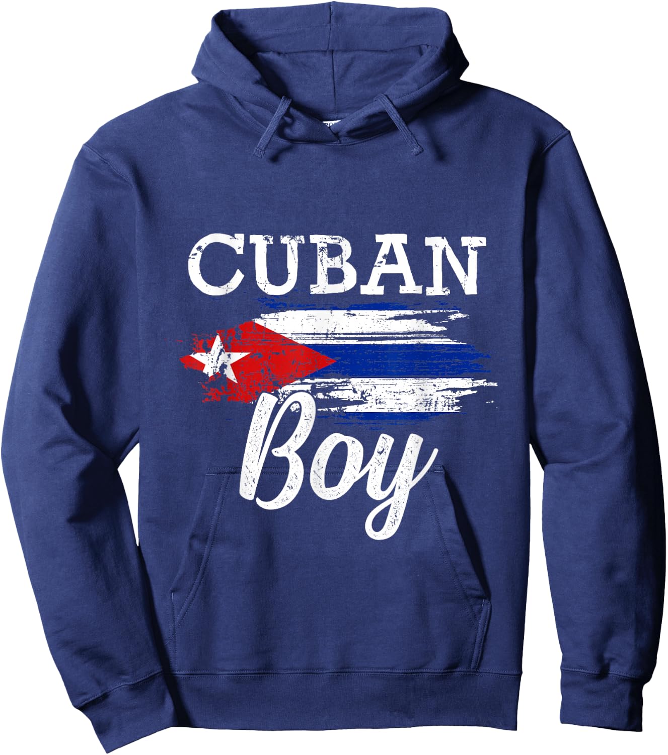 Funny Cuba Lover Graphic for Boys Men Kids Cuban Hoodie - Hoodie | Navy