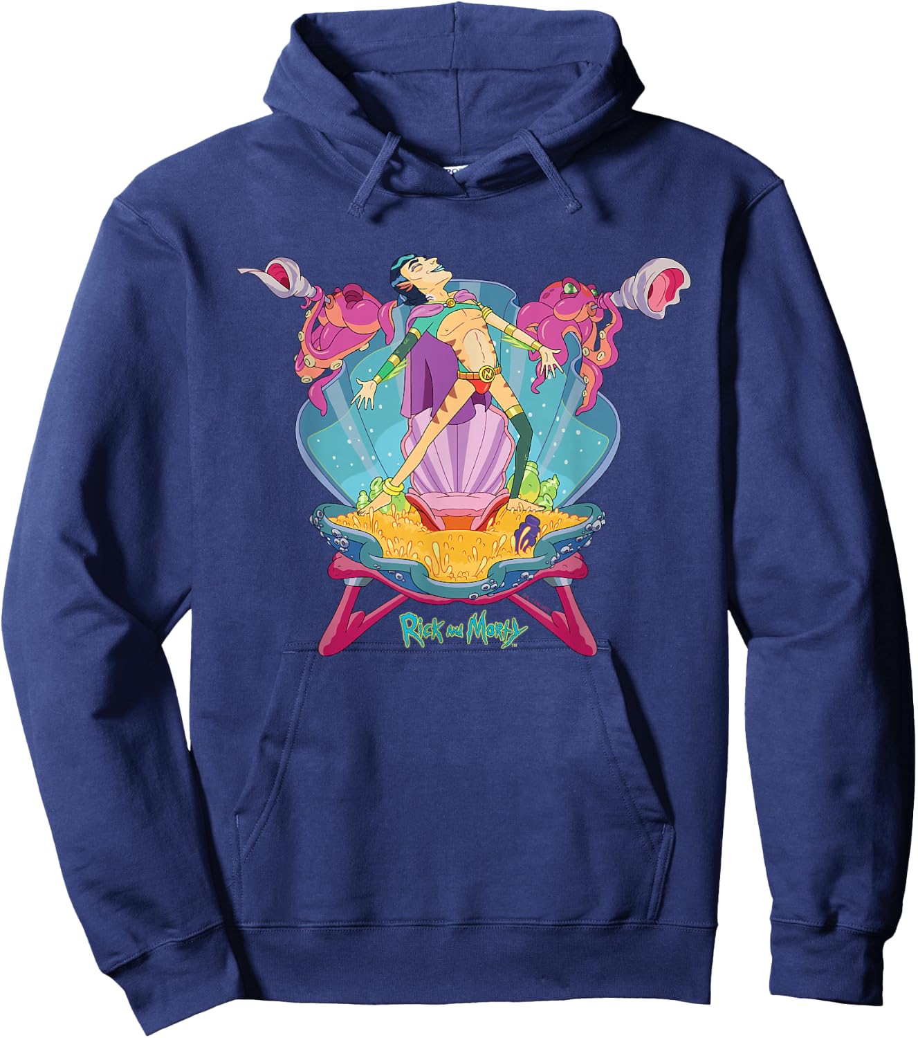 Rick and Morty Fabulous Mr. Nimbus Hoodie - Hoodie | Navy