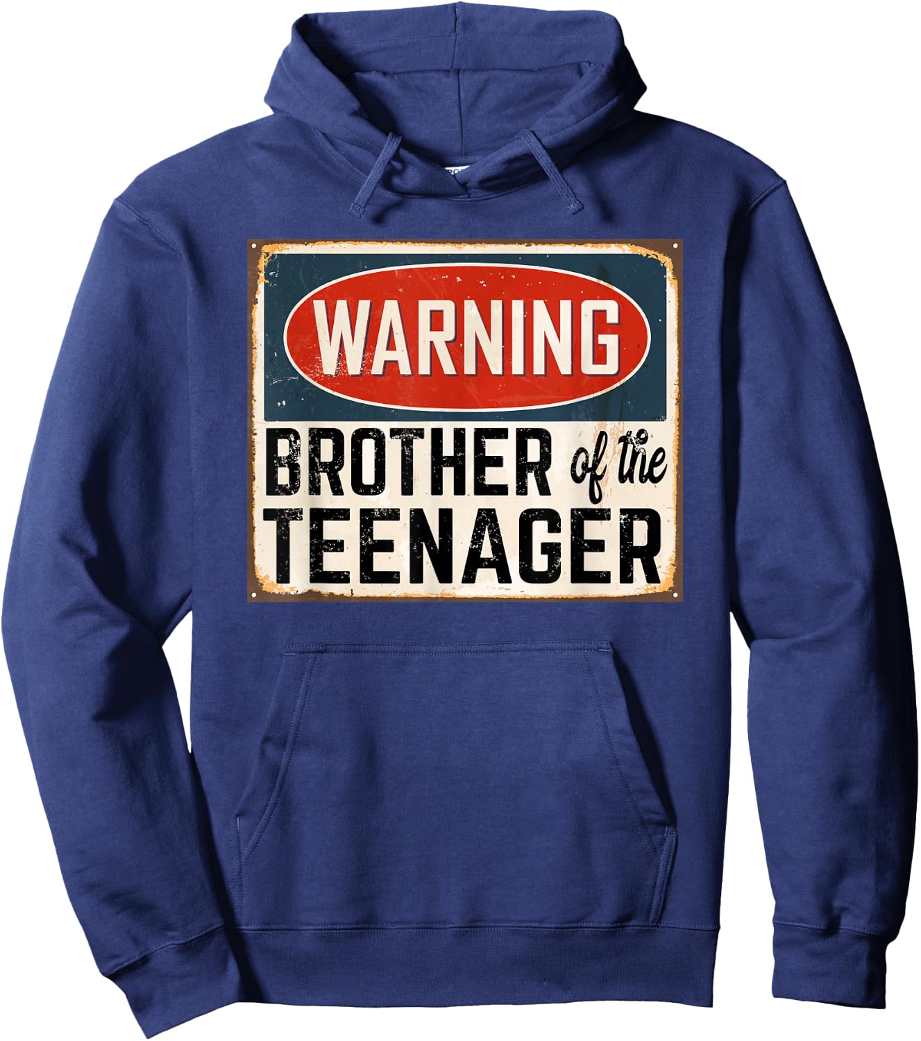 Matching Brother of the Official Teenager 13th Birthday Hoodie - Hoodie | Navy
