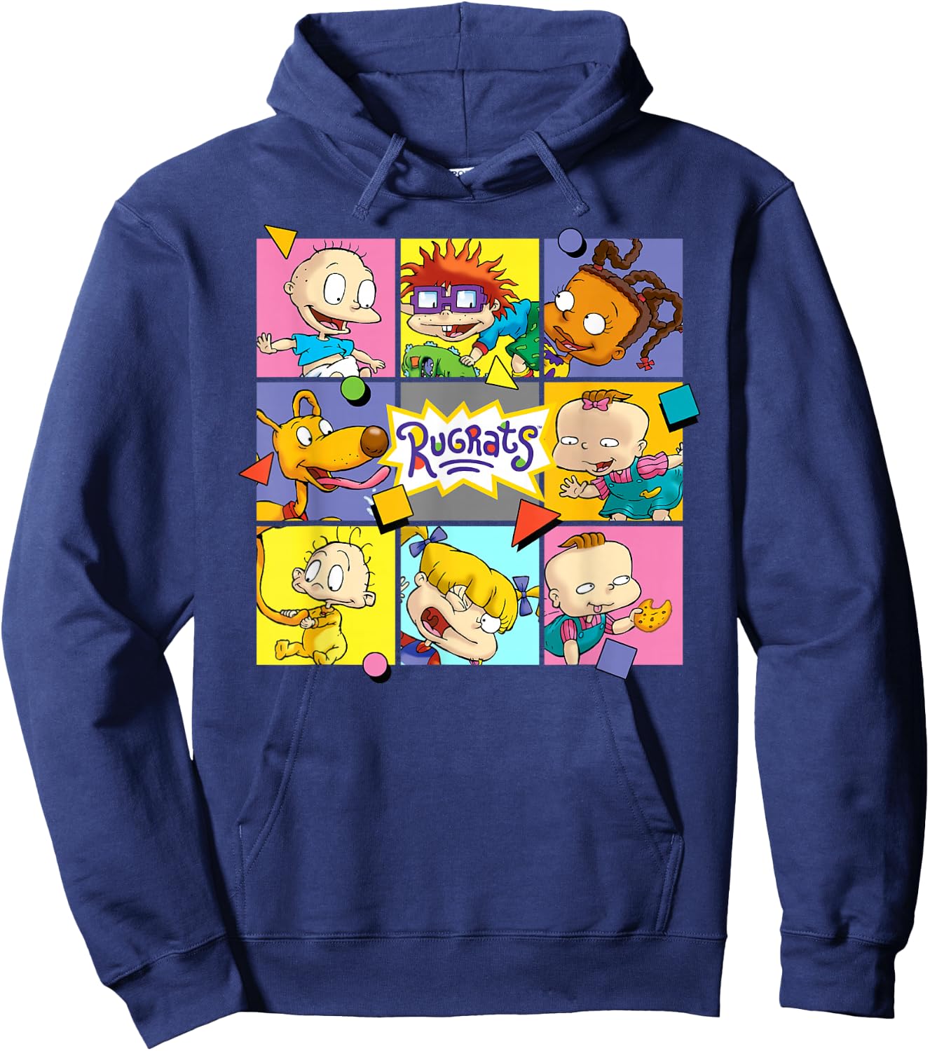 Rugrats - Tommy and Friends Box Hoodie - Hoodie | Navy