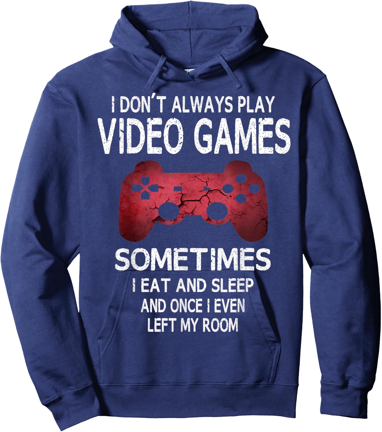 Funny Gamer Gamer Gaming Saying Boys Teenagers Hoodie - Hoodie | Navy