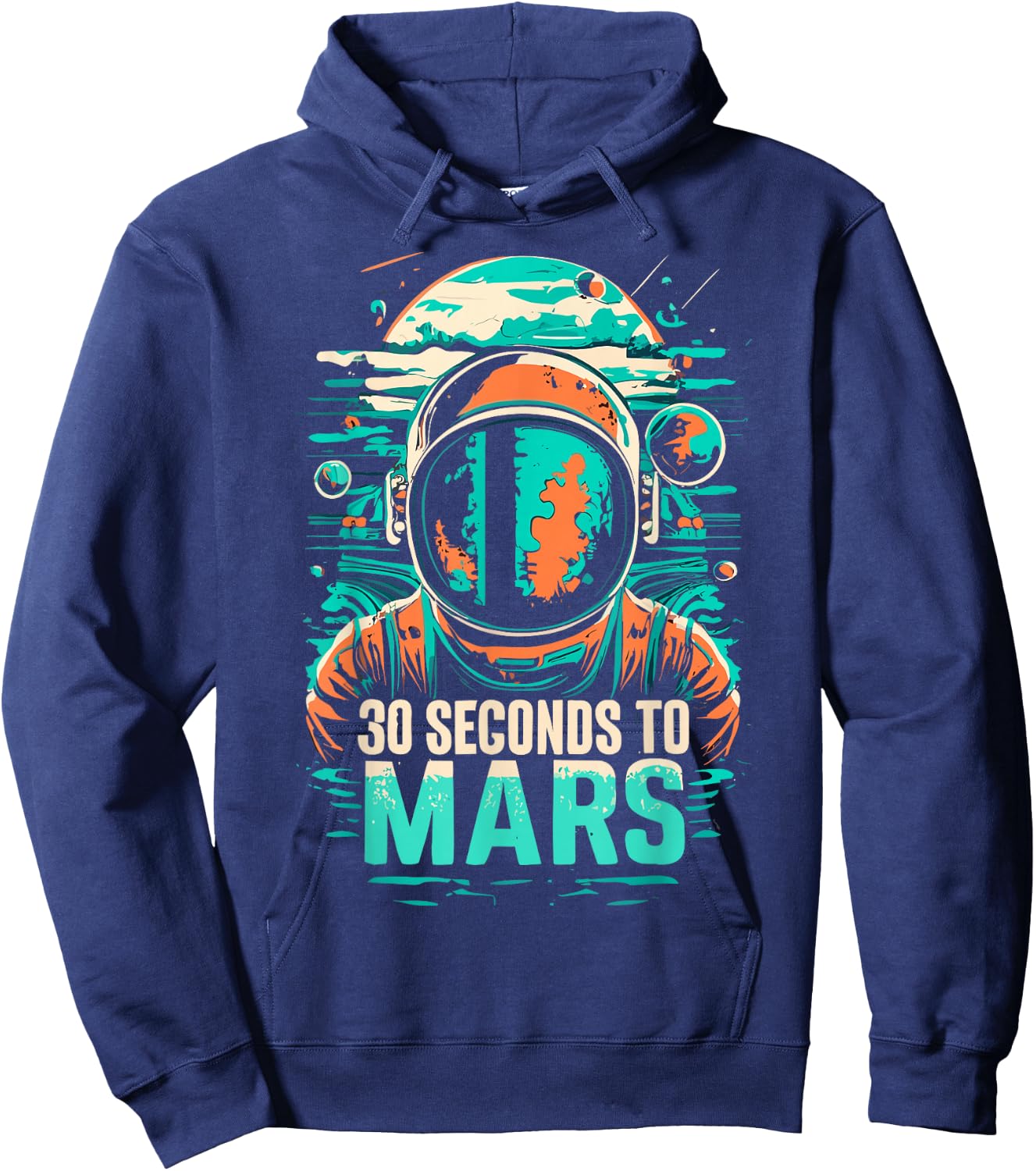 30 Seconds to Mars Hoodie - Hoodie | Navy