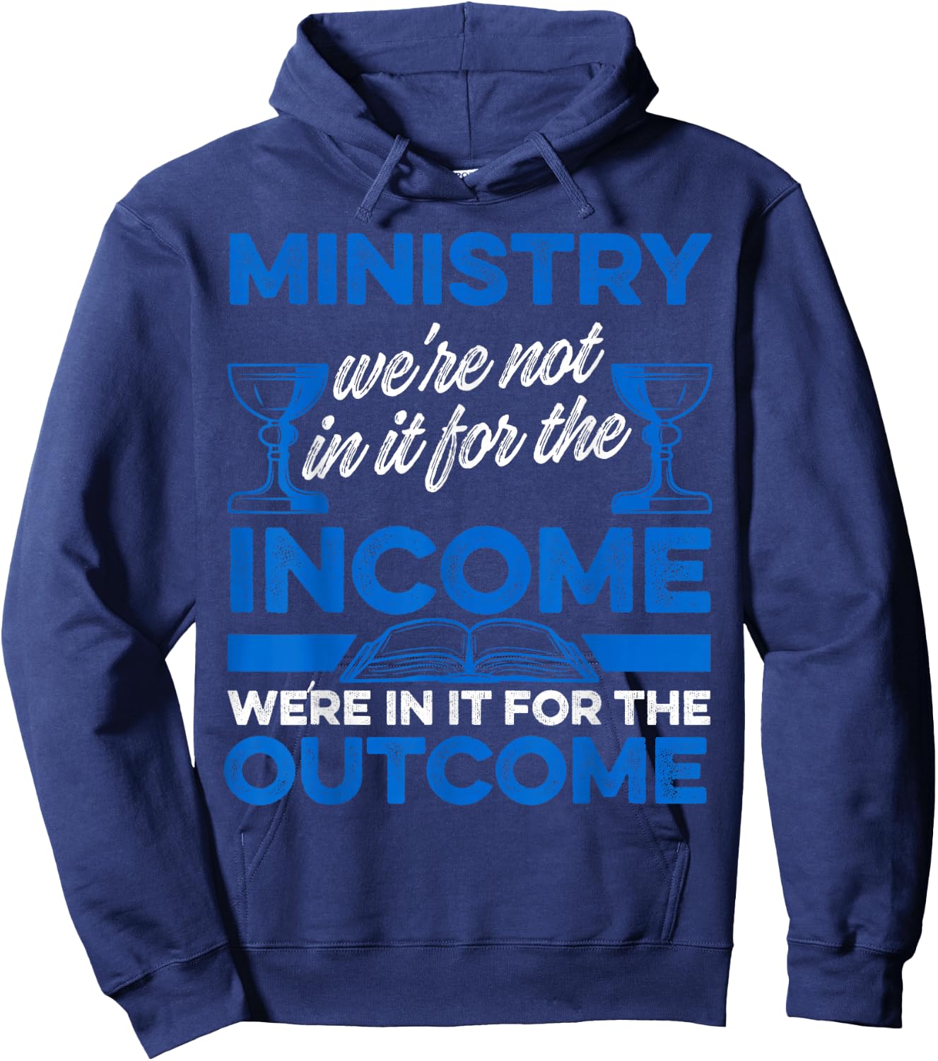 Minister Youth Ministry Leader Preacher Priest Pastor Hoodie - Hoodie | Navy