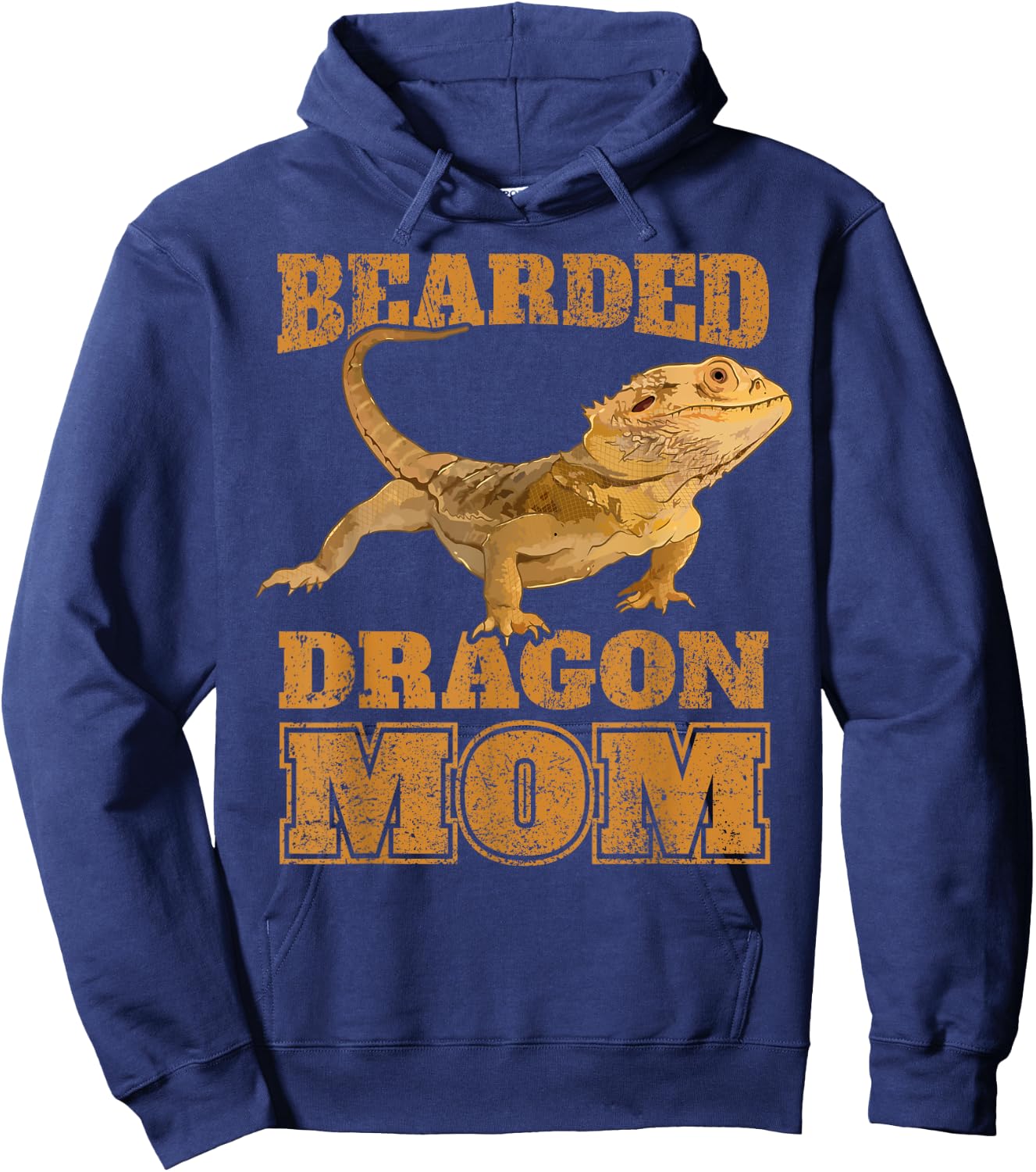 Cute Bearded Dragon Mom Mama Bearded Dragon Mother Hoodie - Hoodie | Navy