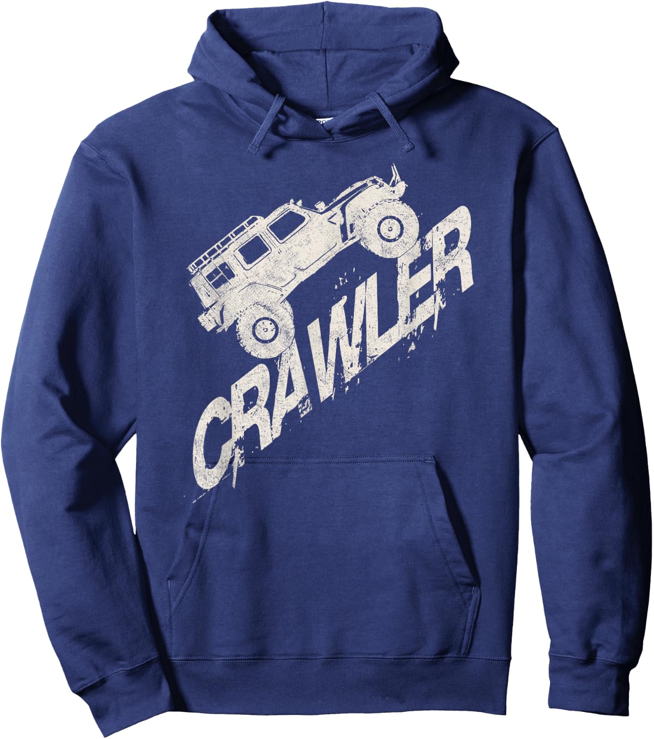 Crawler Rc Car Rock Scaler Scale Rc Offroad Truck Clawling Hoodie - Hoodie | Navy