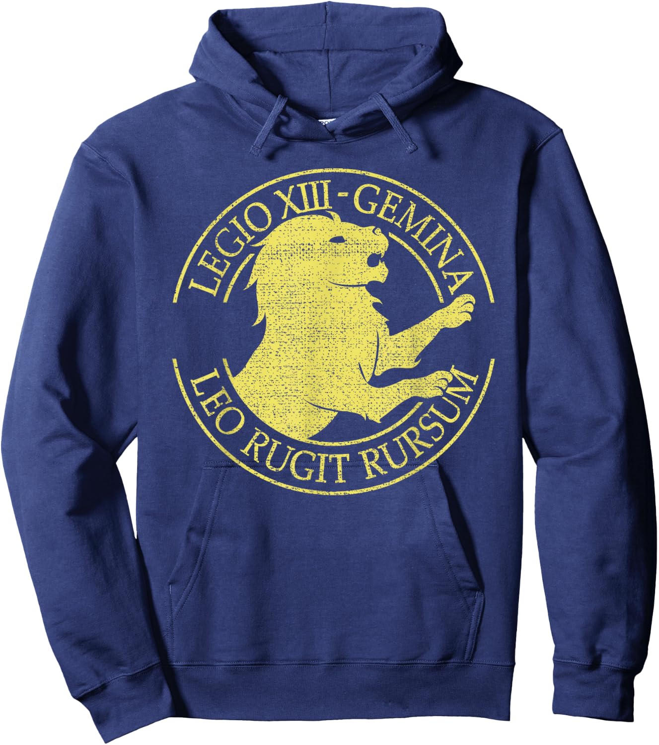 Legio XIII Gemina Roman Legion Empire Pedites Legionary Hoodie - Hoodie | Navy