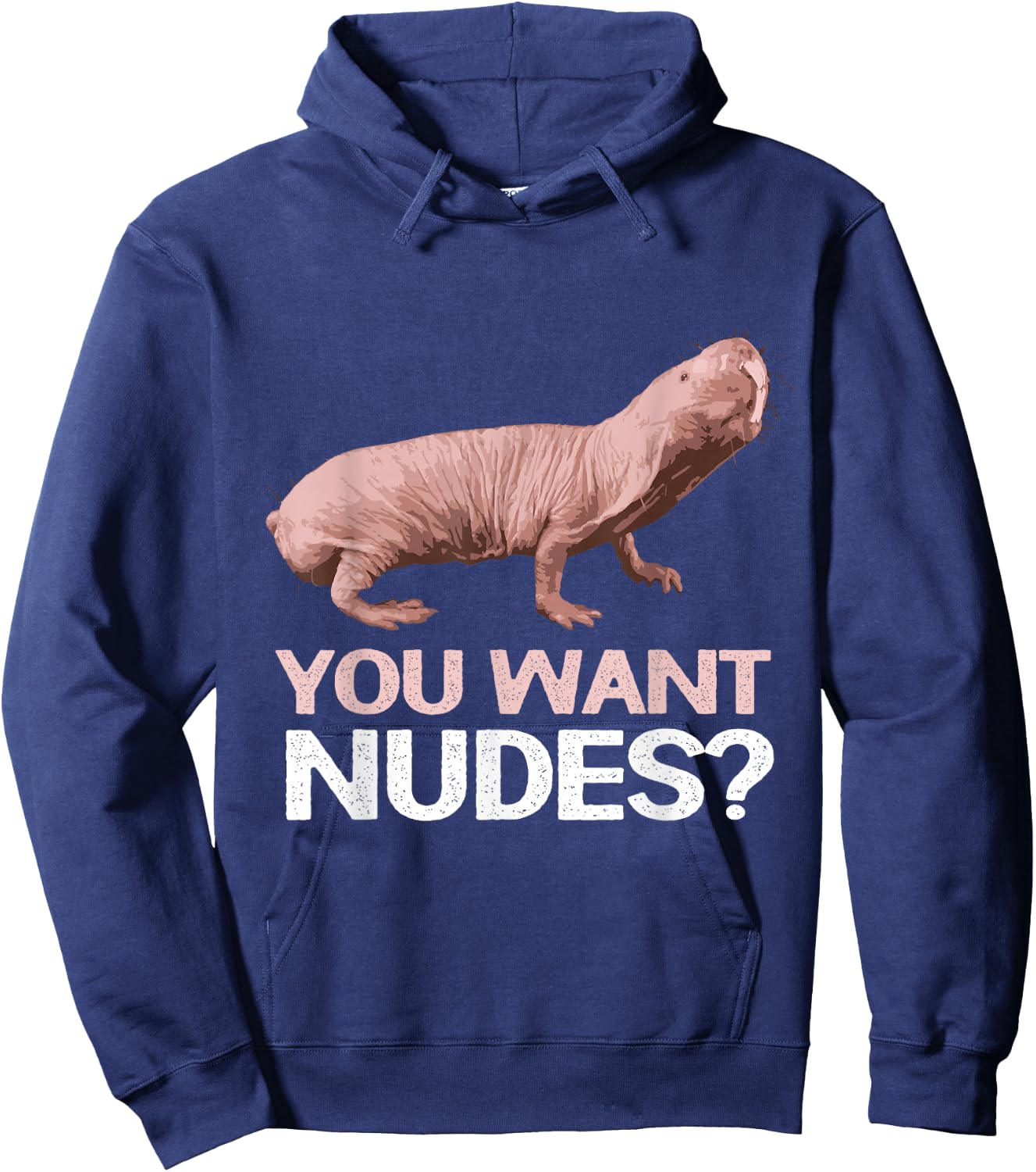 Naked Mole Rat Hoodie - Hoodie | Navy