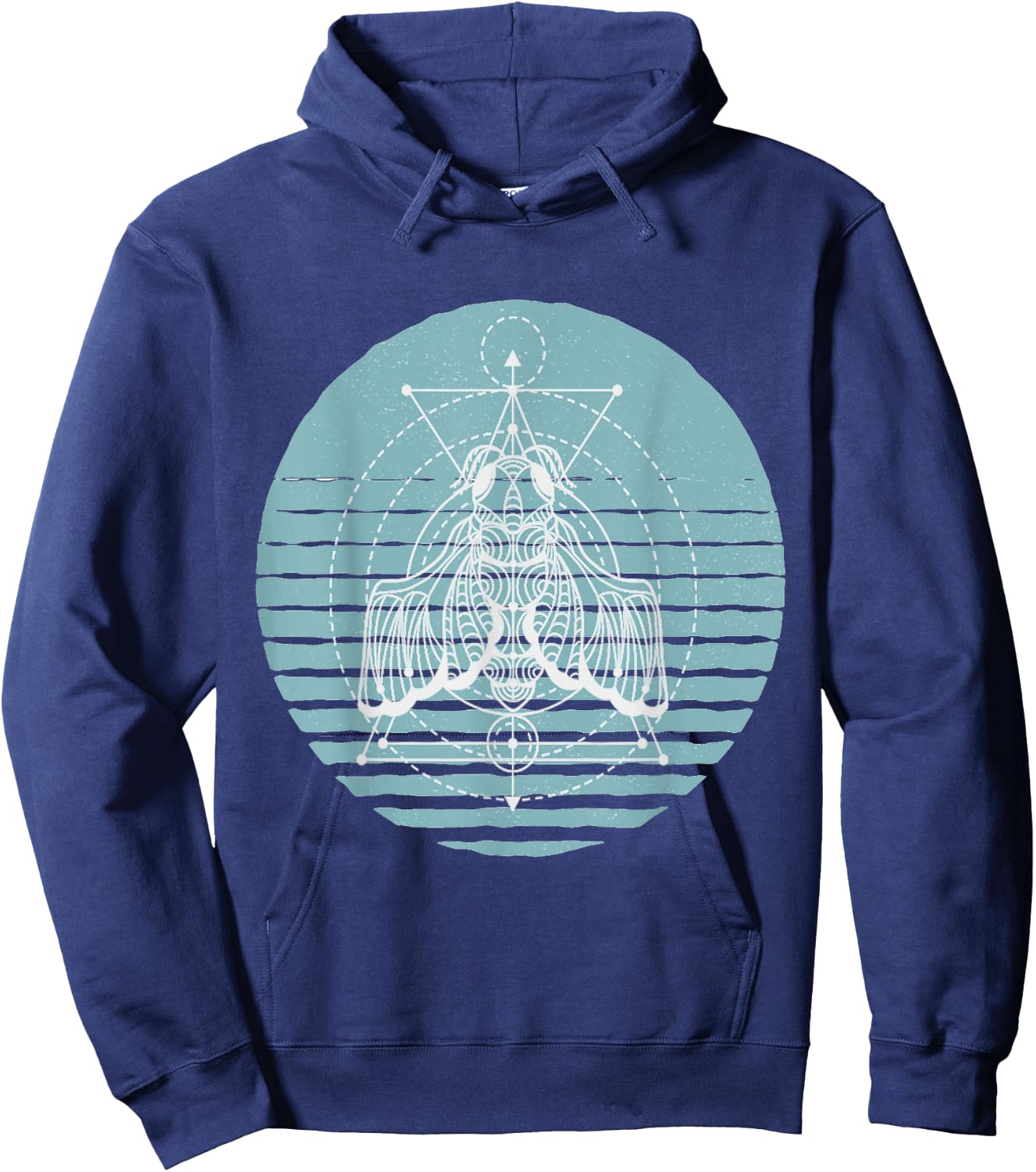 Cicada Symbol Cicada Illustration Cicada Insect Lover Hoodie - Hoodie | Navy