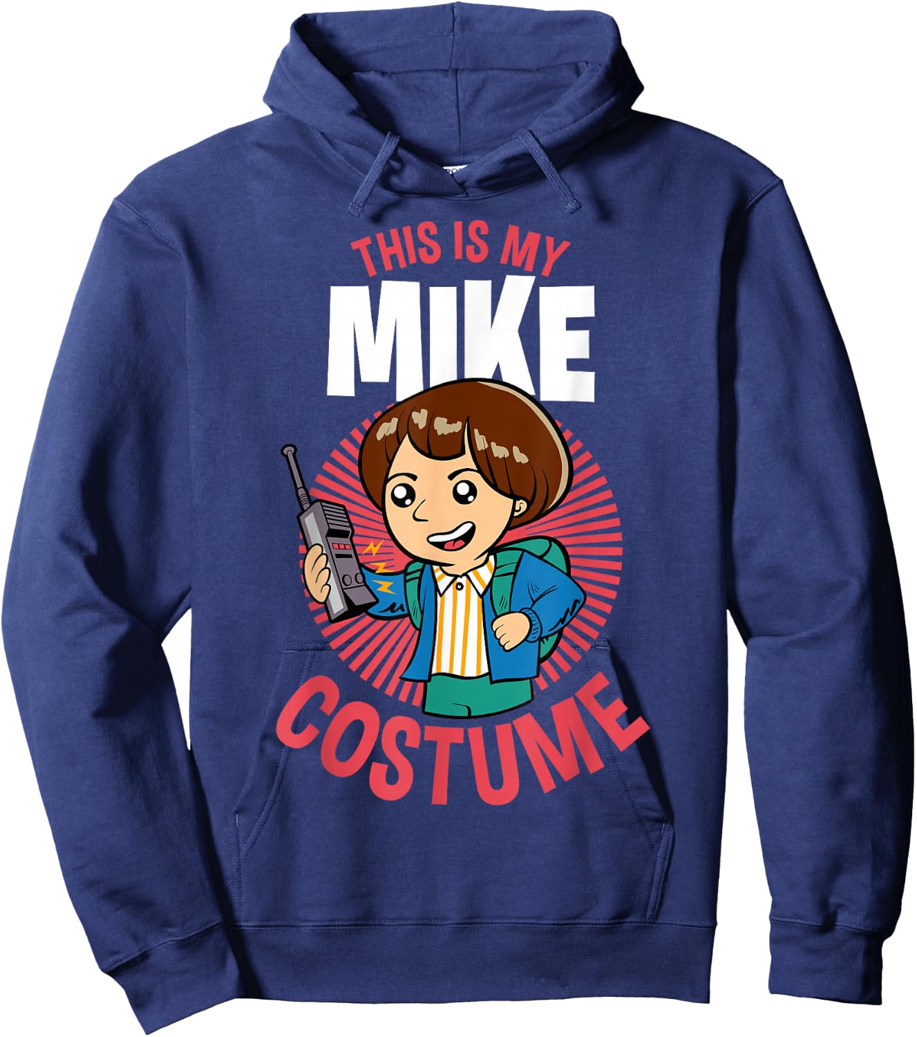 Stranger Things Halloween This Is My Mike Costume Hoodie - Hoodie | Navy
