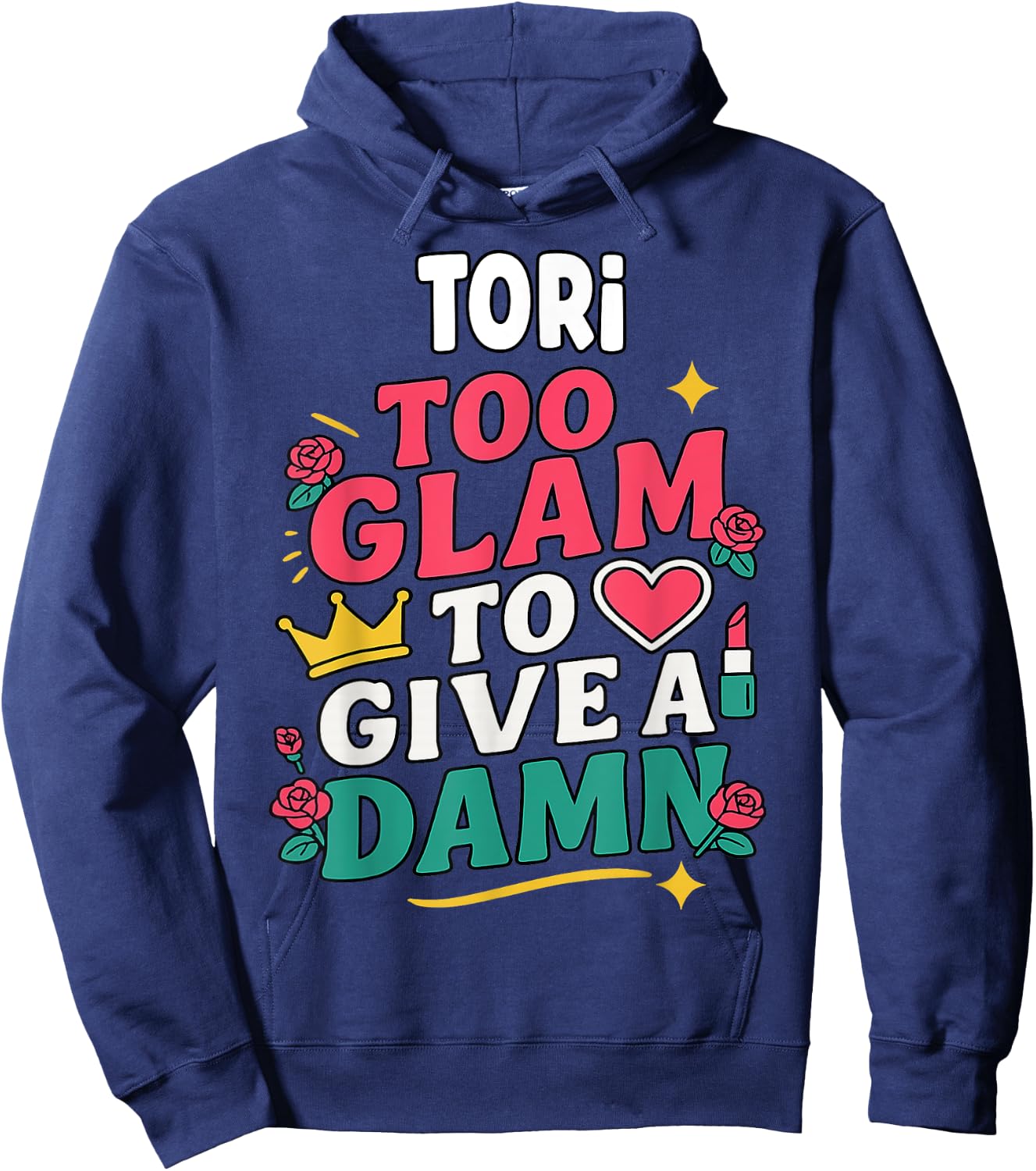 TORI Personalized Women's Gift Custom TORI Hoodie - Hoodie | Navy