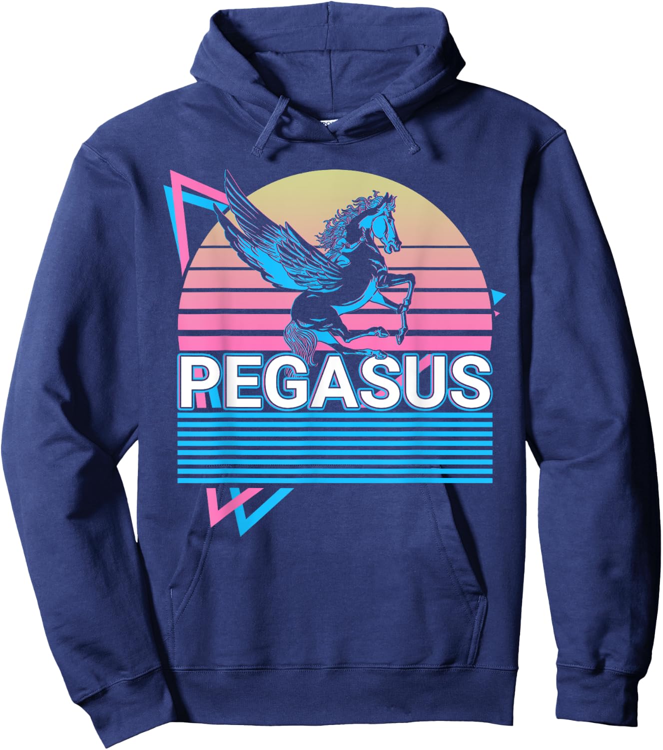 Pegasus Winged Horse Ancient Greek Hoodie - Hoodie | Navy