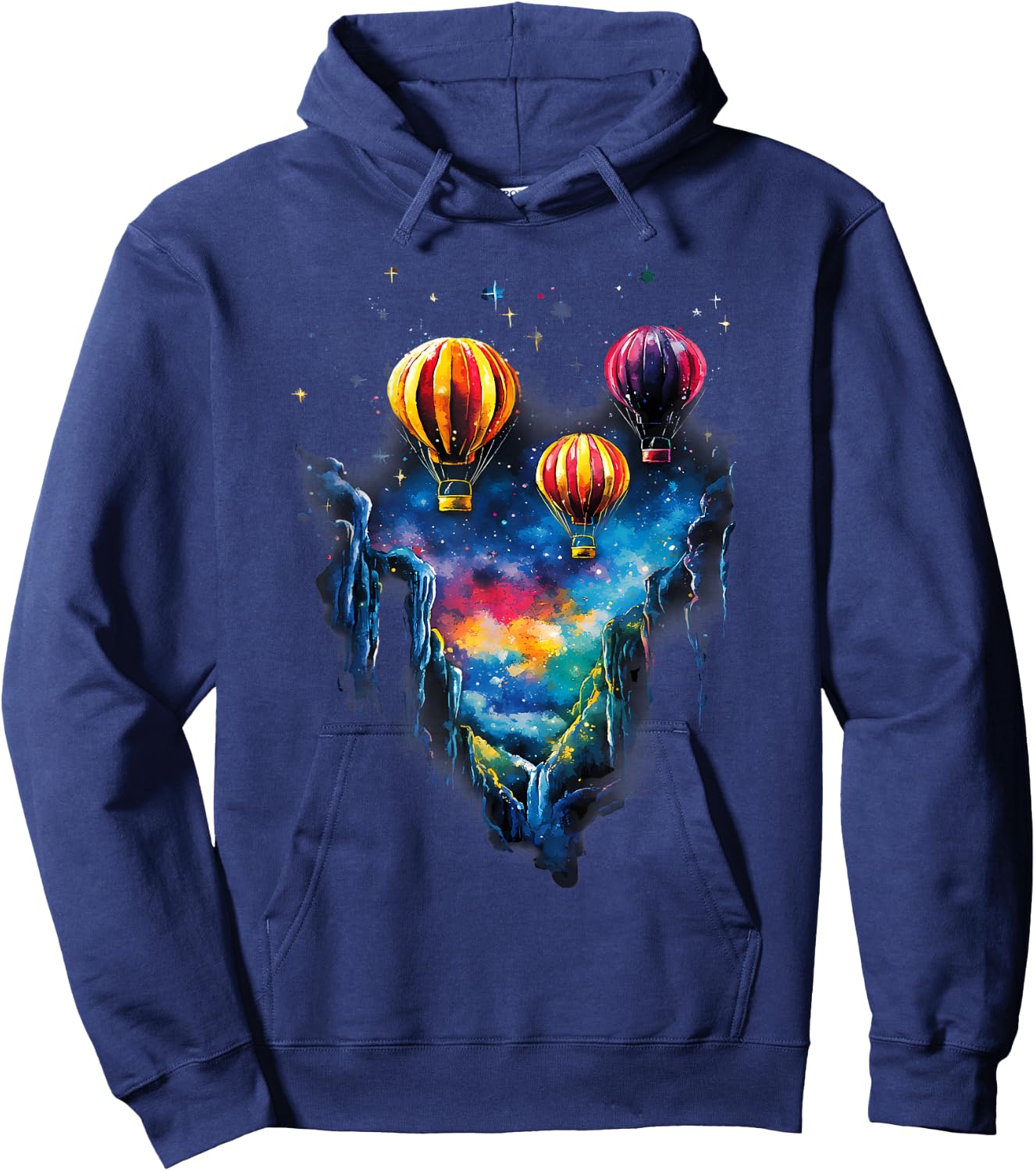 Hot Air Balloon Ride Festival Hot Air Ballooning Hoodie - Hoodie | Navy