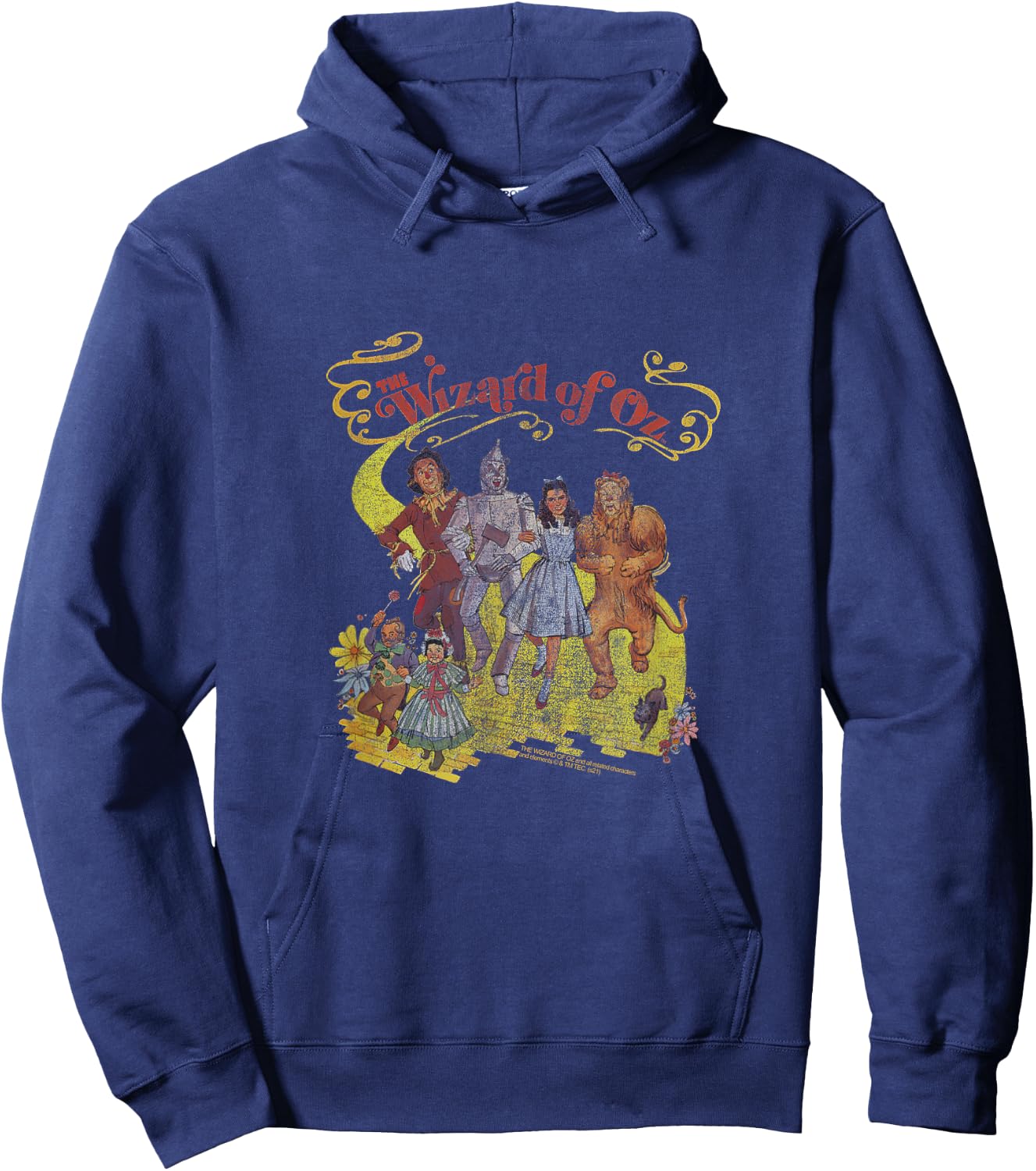 Wizard of OZ Group Poster Hoodie - Hoodie | Navy
