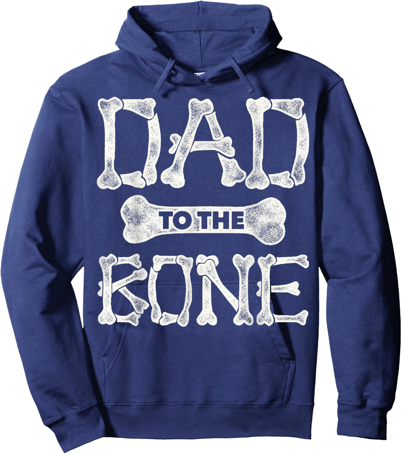 Dad to the Bone (father shirts) Hoodie - Hoodie | Navy