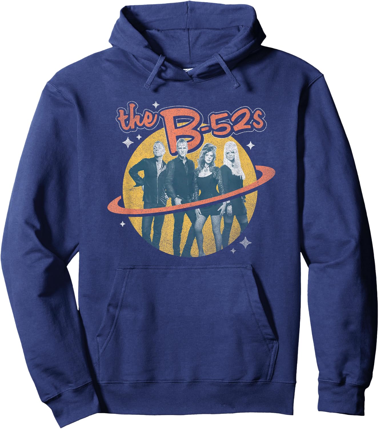 The B-52s - Band Photo Hoodie - Hoodie | Navy
