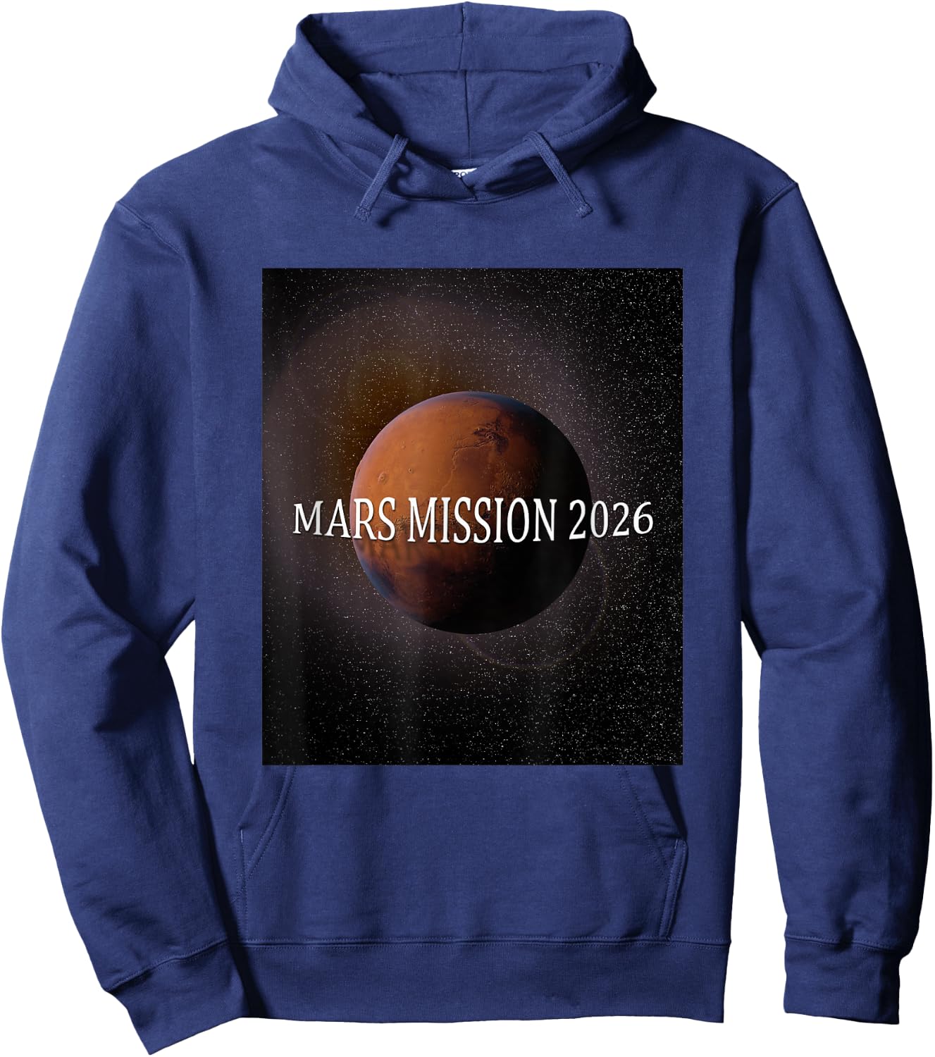 Mars Mission 2026 to Occupy Mars Hoodie - Hoodie | Navy