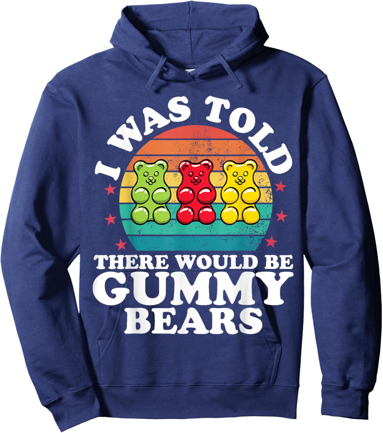 There Would Be Gummy Bear Funny Candy Lovers Girls Kid Hoodie - Hoodie | Navy