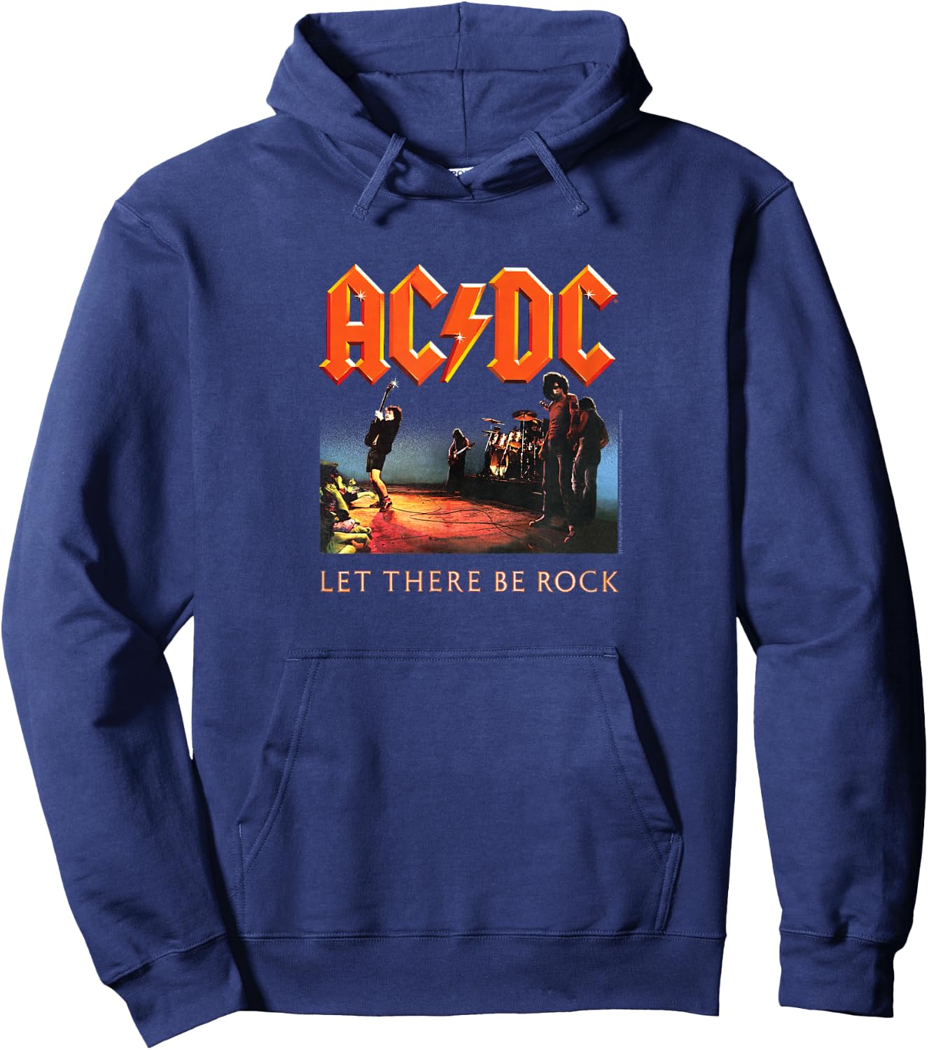 ACDC - Let There Be Rock Hoodie - Hoodie | Navy