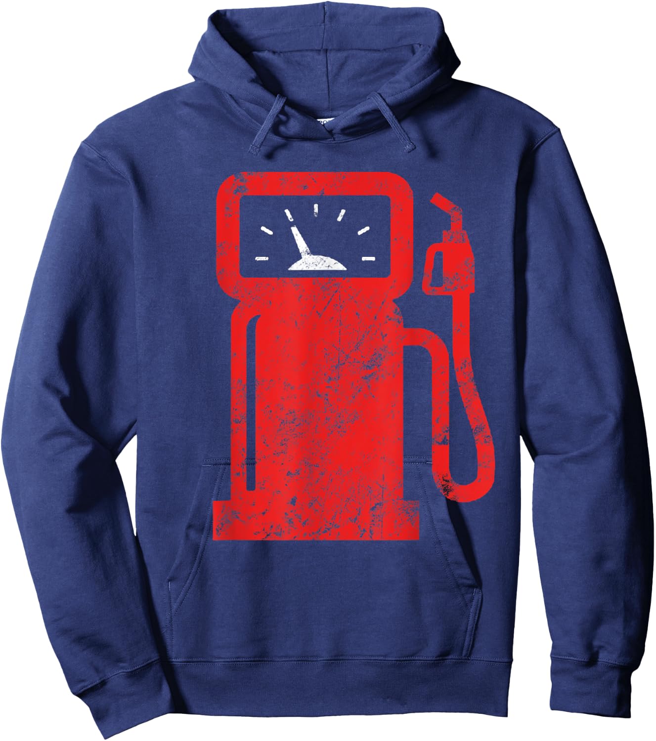 Gas Station Funny Gift Hoodie - Hoodie | Navy