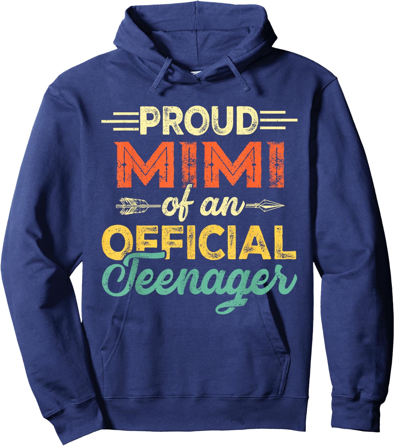 Proud Mimi 13th Birthday Official Teenager 13 Years Old Hoodie - Hoodie | Navy