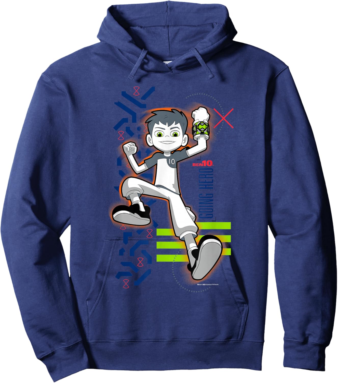 Ben 10 Ben 10 Going Hero Hoodie - Hoodie | Navy