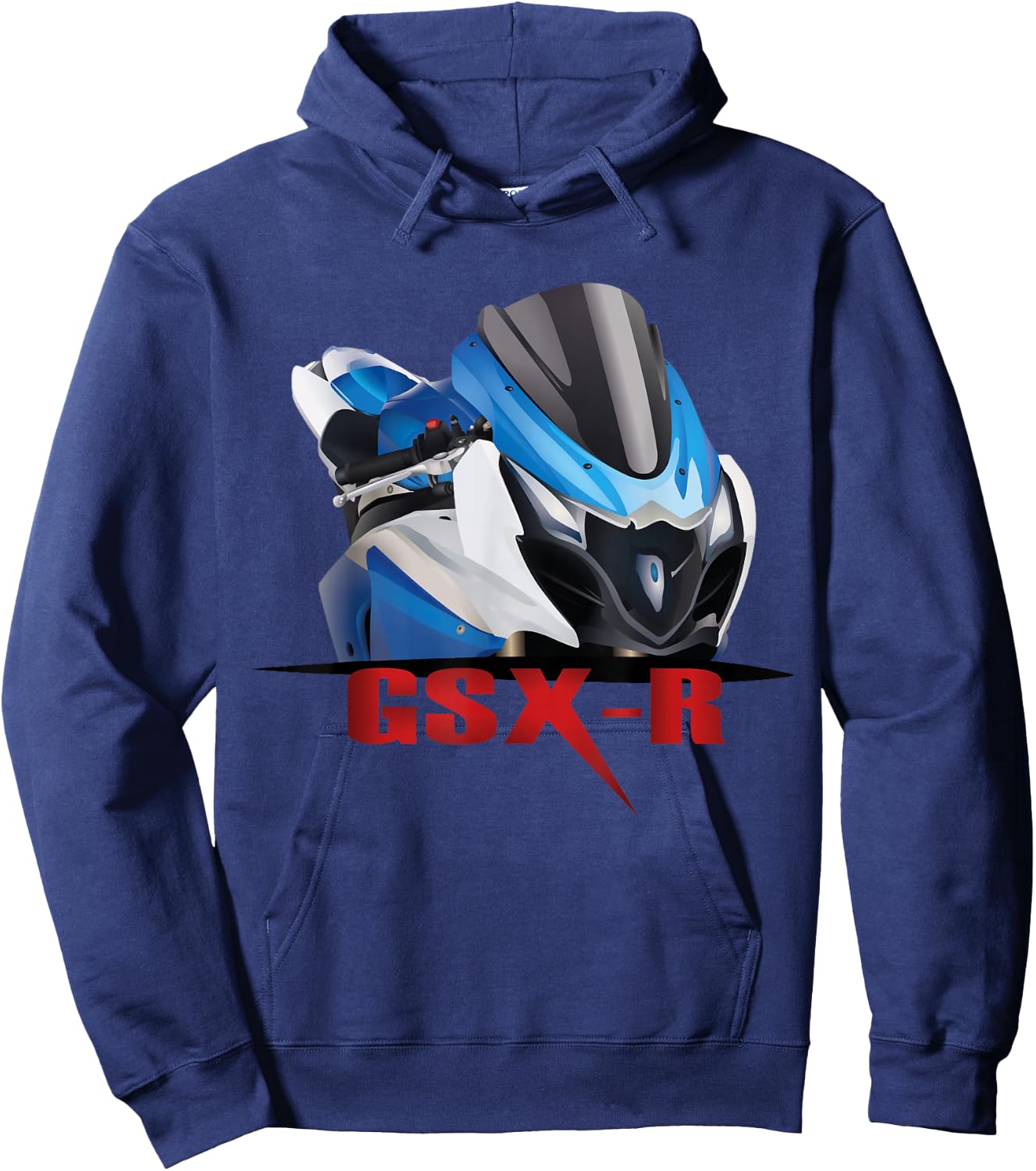 GSXR sportbike motorcycle gixxer Hoodie - Hoodie | Navy