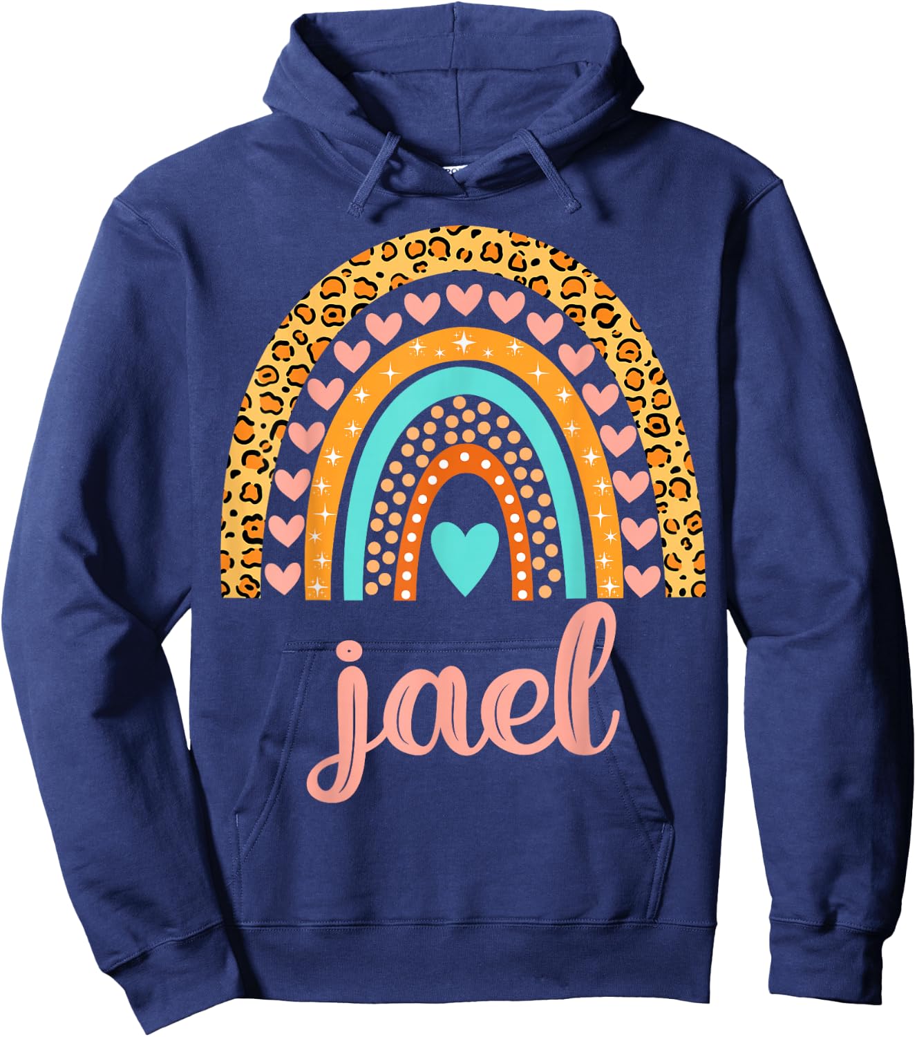 Jael Jael Name Birthday Shirt Gift Hoodie - Hoodie | Navy