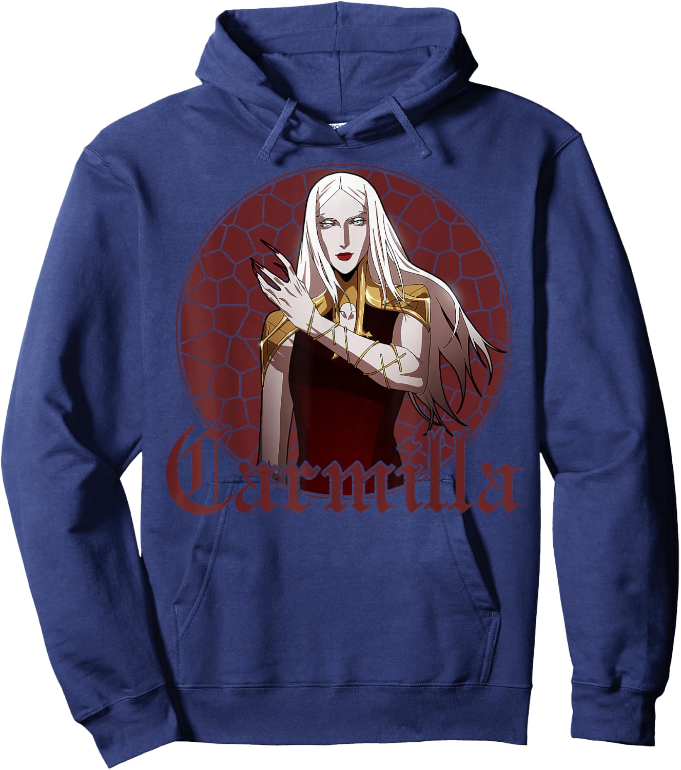 Netflix Castlevania Carmilla Portrait Hoodie - Hoodie | Navy