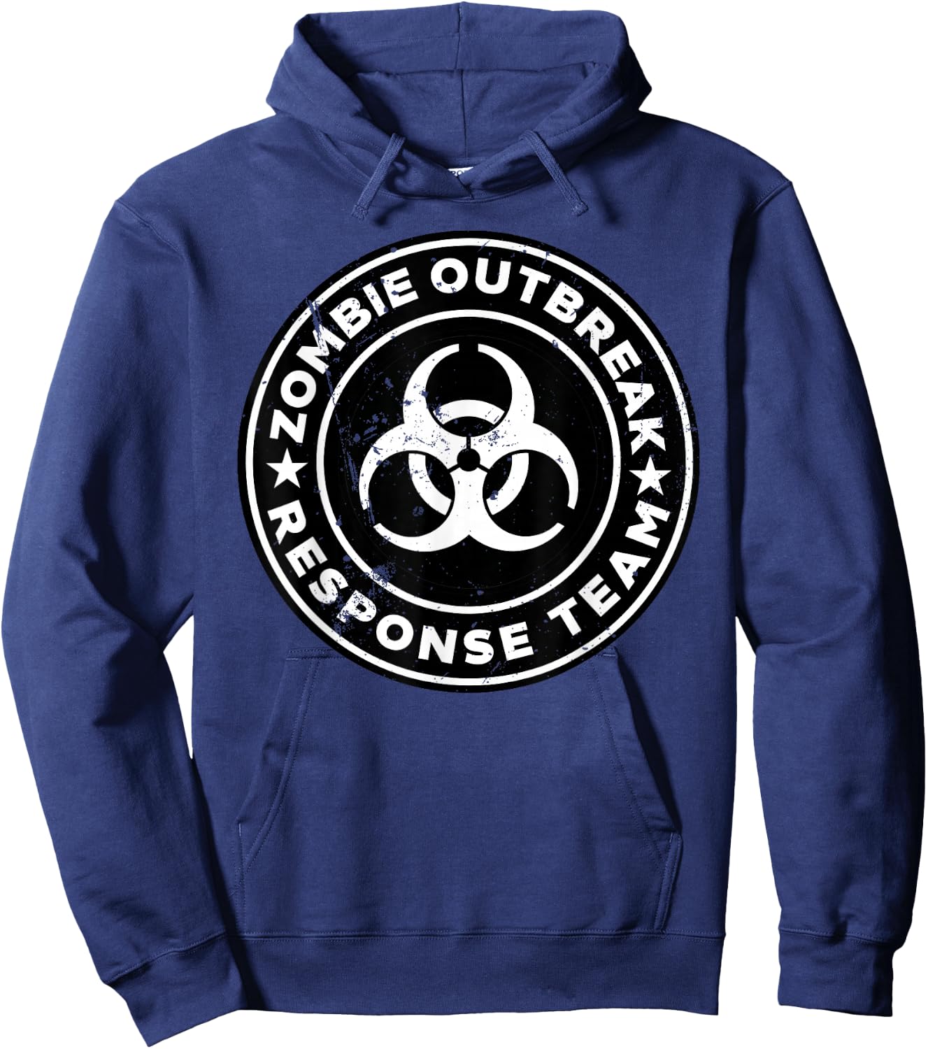 Zombie Outbreak Response Team funny Zombie Apocalypse Hoodie - Hoodie | Navy