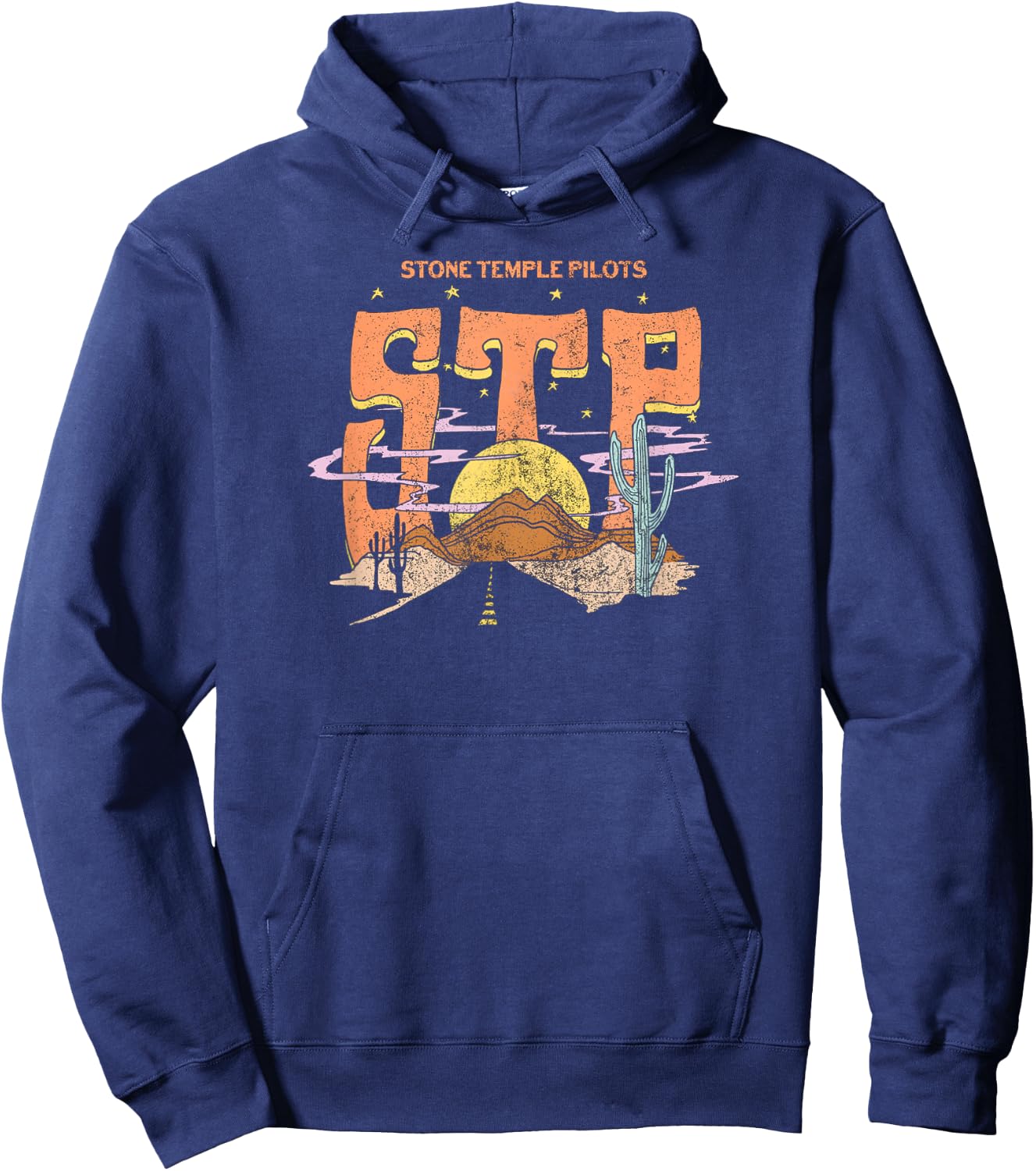 Stone Temple Pilots - Desert Highway Hoodie - Hoodie | Navy