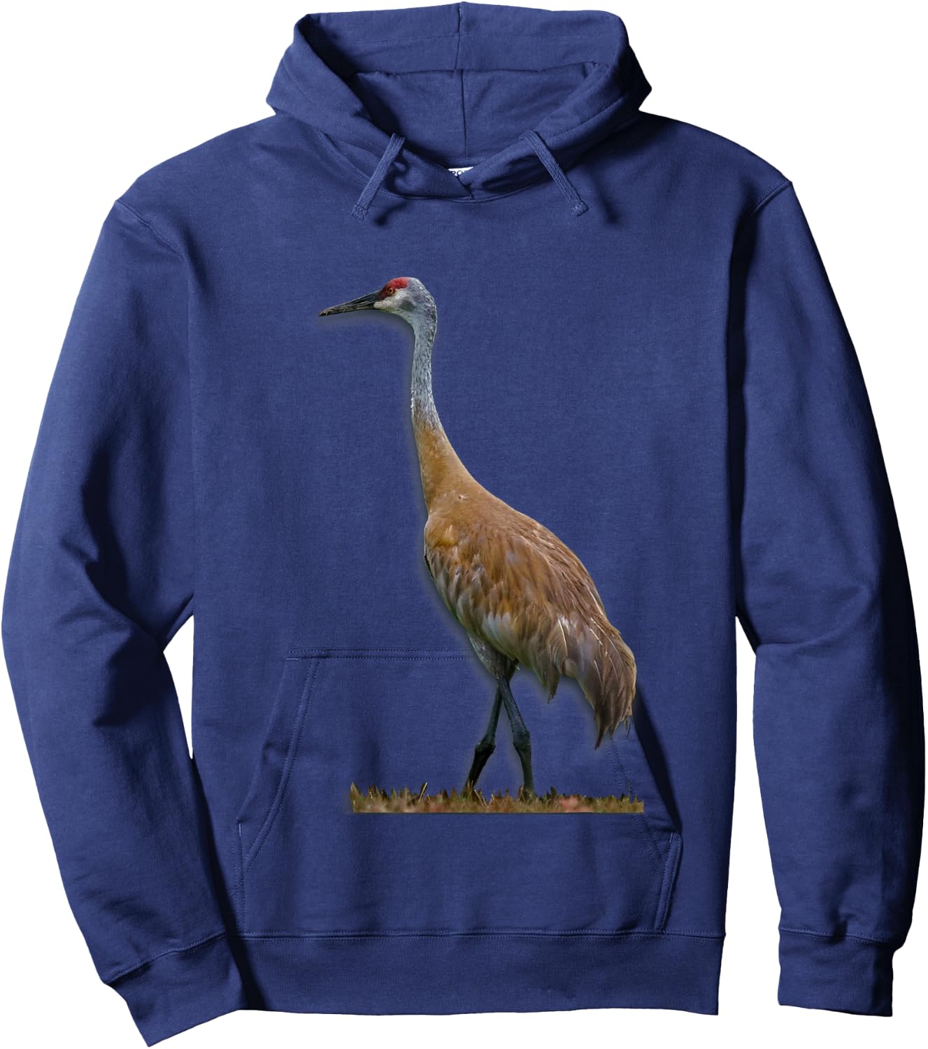 Sandhill Crane Hoodie - Hoodie | Navy