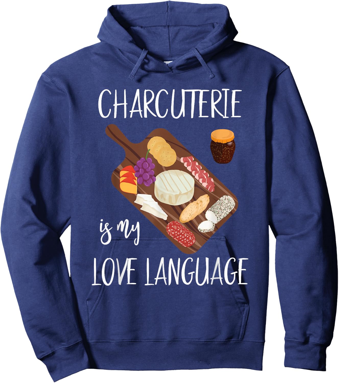 Charcuterie Shirt Who Love Charcuterie Boards Hoodie - Hoodie | Navy