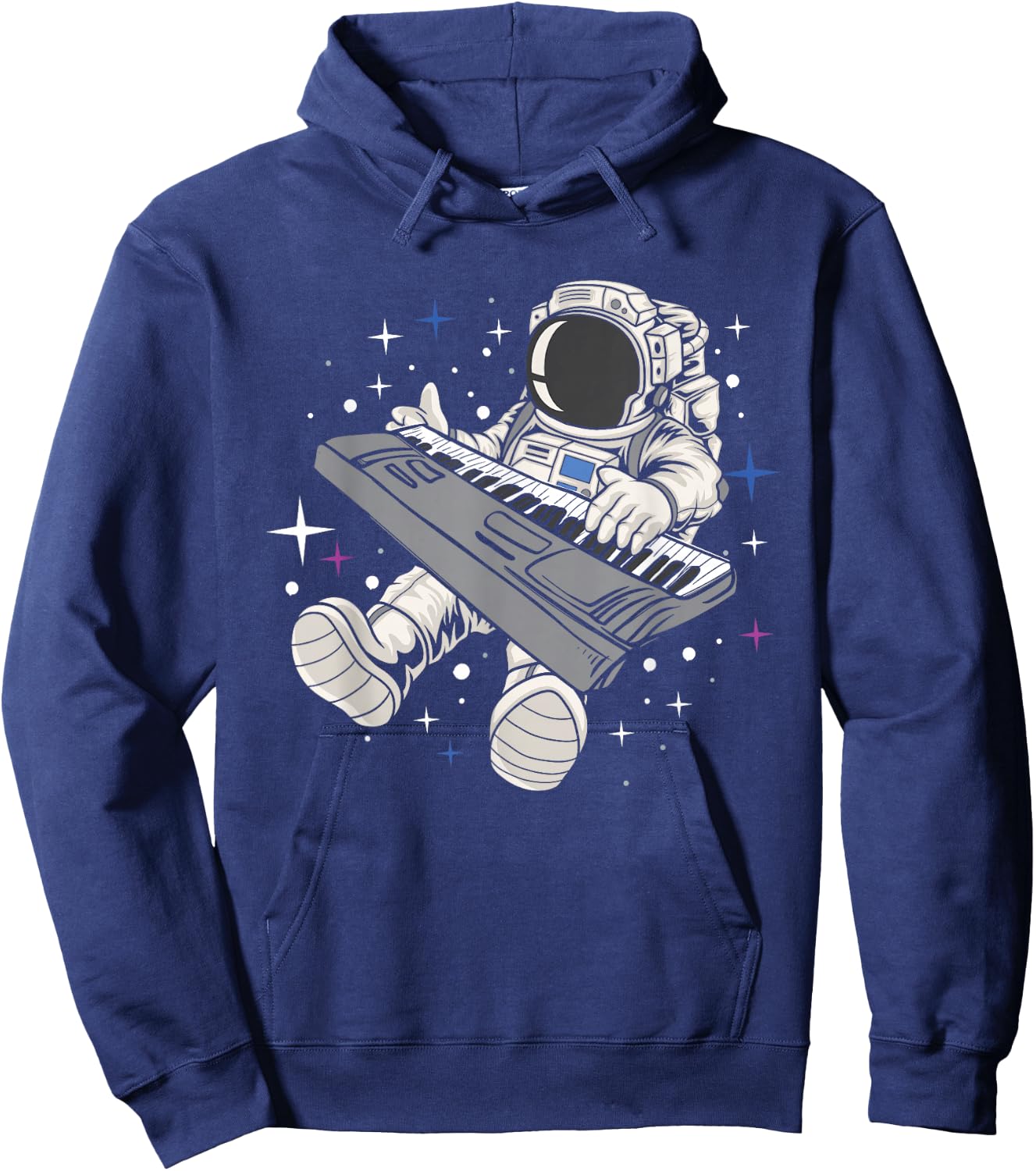 Keyboard Astronaut - Keyboard Player Keyboardist Keyboarder Hoodie - Hoodie | Navy