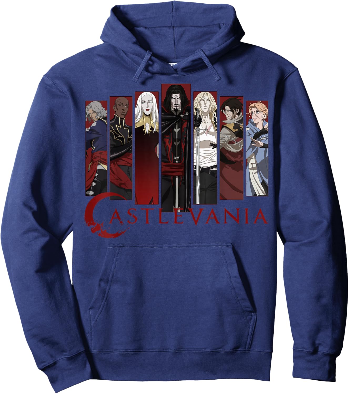 Netflix Castlevania Character Panels Hoodie - Hoodie | Navy