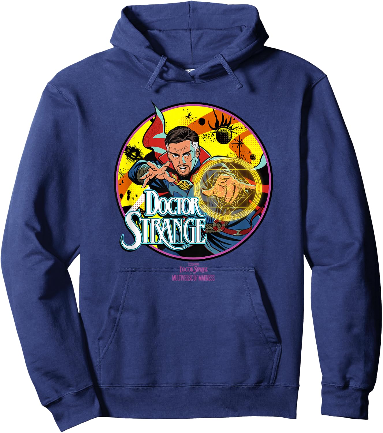 Marvel Doctor Strange in The Multiverse of Madness Comic Hoodie - Hoodie | Navy