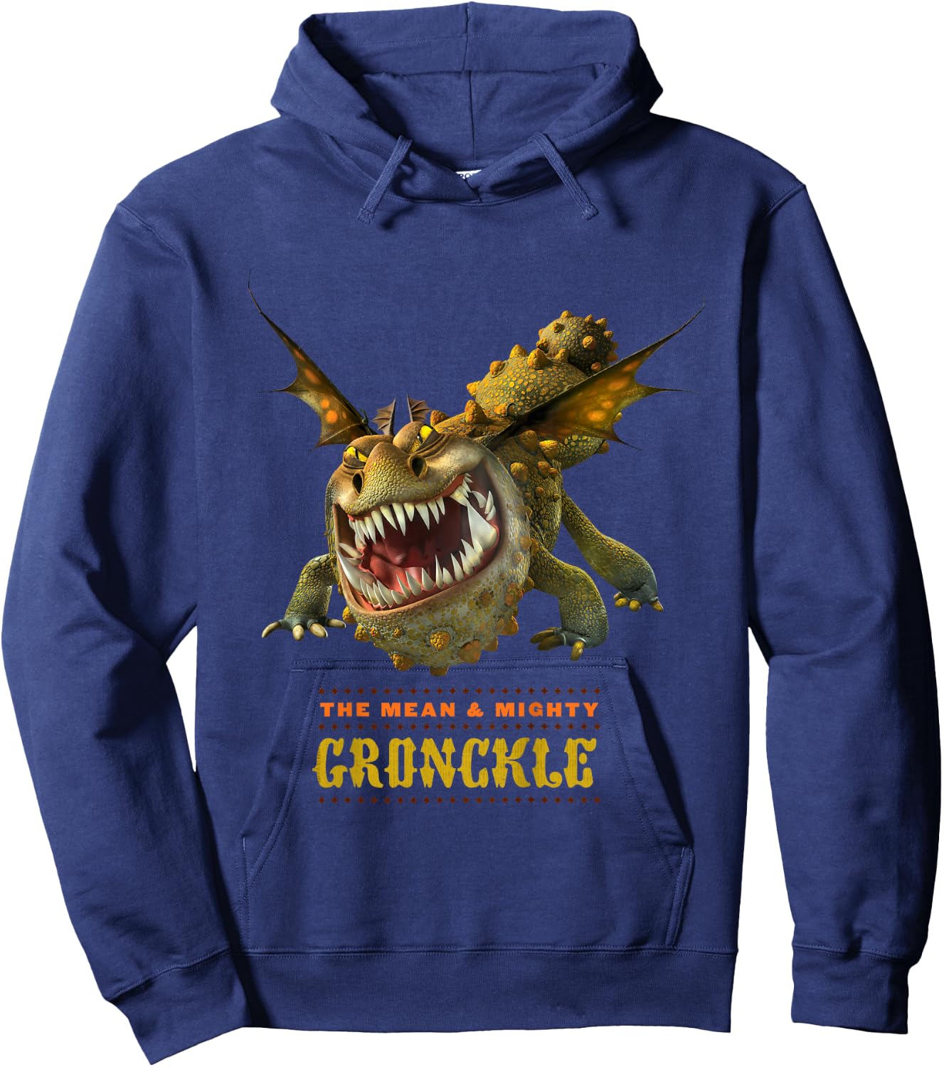 DreamWorks' Dragons: The Mean and Mighty Gronckle Hoodie - Hoodie | Navy