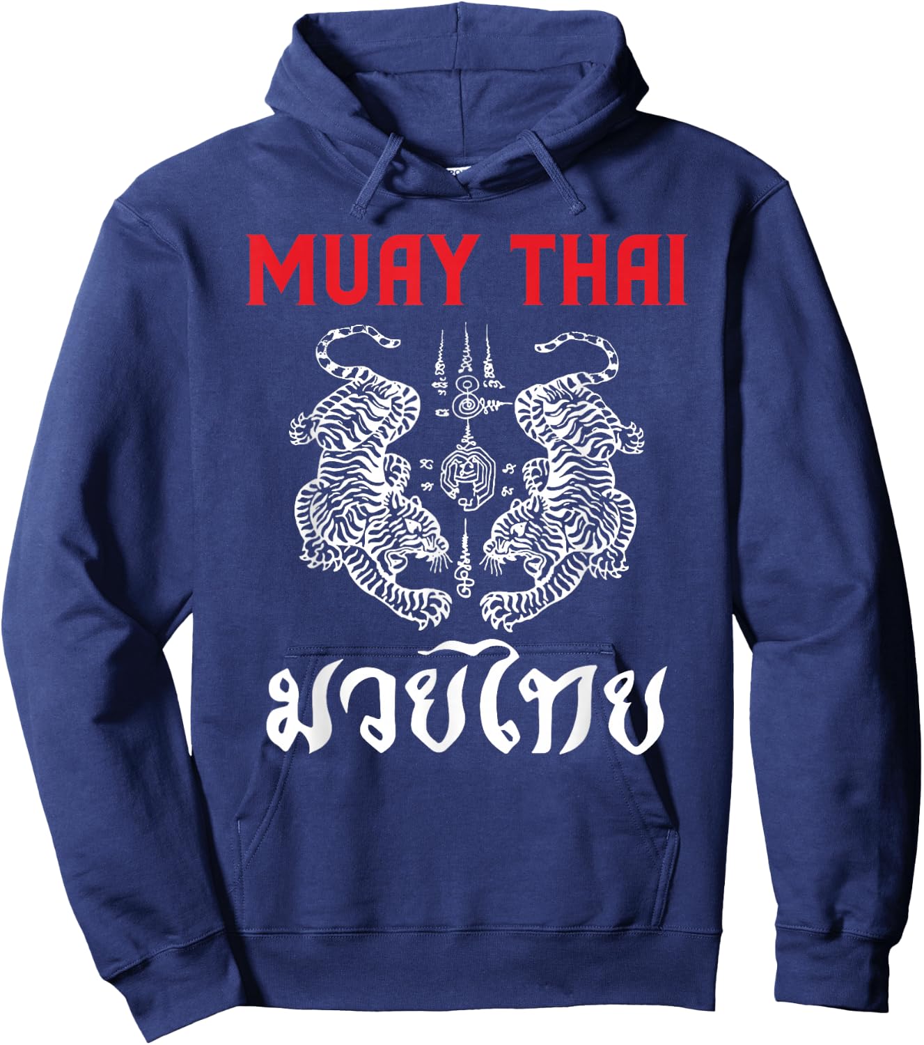Thai Art Tigers Muay Thai Hoodie - Hoodie | Navy