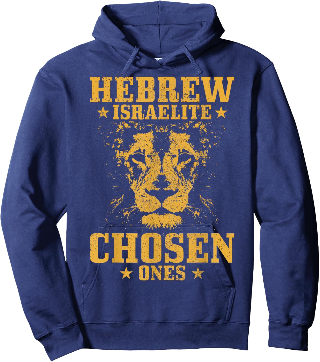 Israelite Hebrew Lion of Judah Hoodie - Hoodie | Navy
