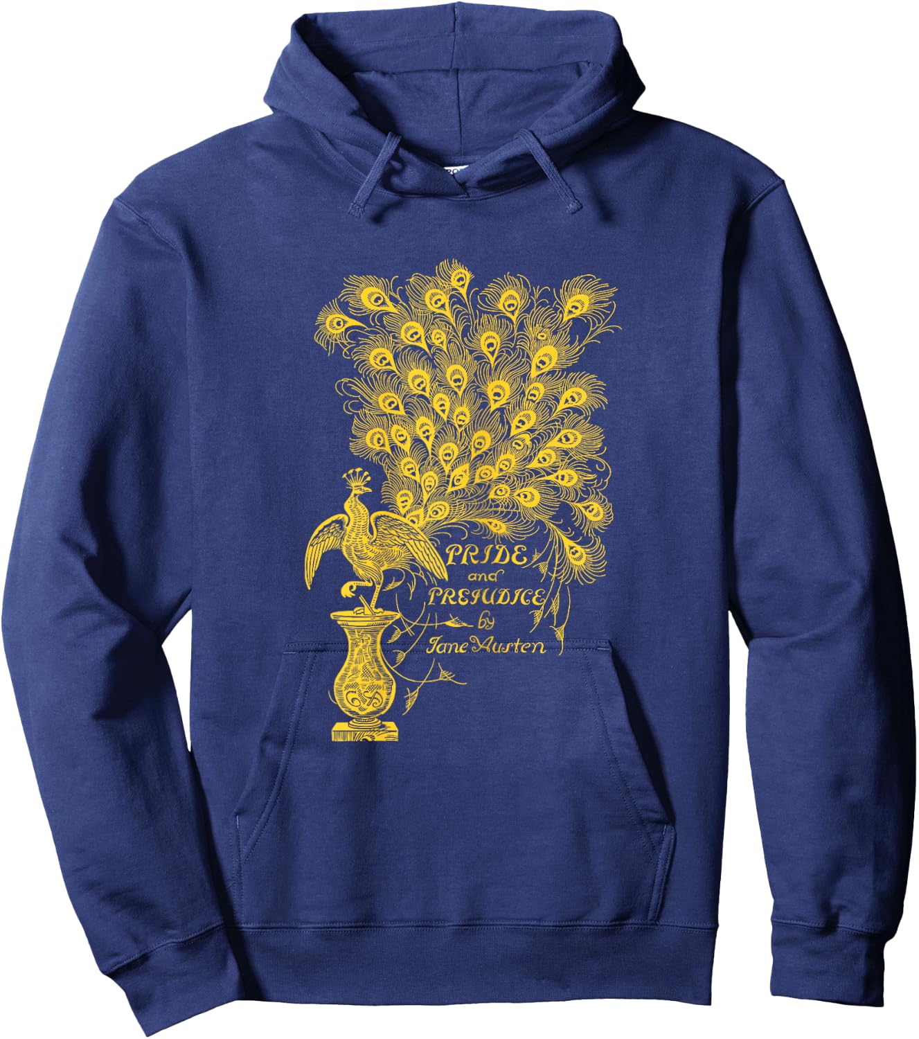 Pride & Prejudice Jane Austen Romance Book Club Reading Hoodie - Hoodie | Navy
