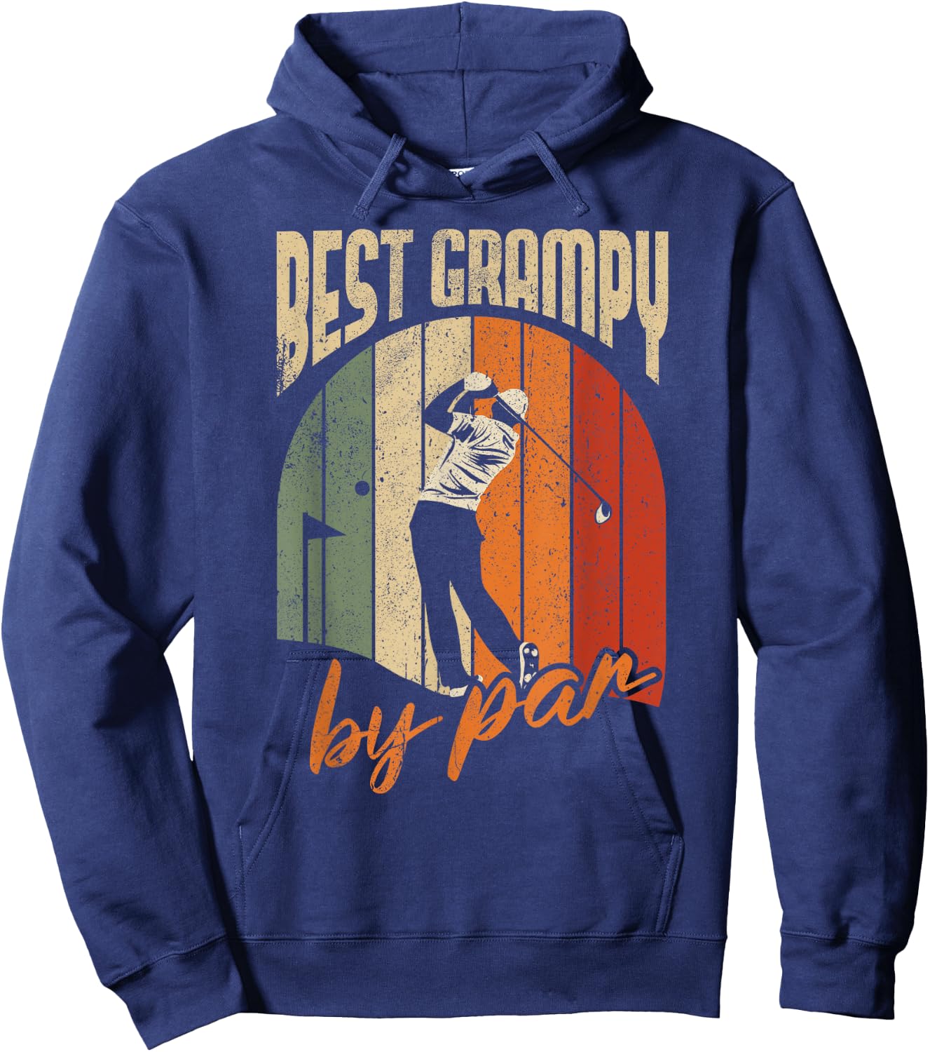 Best Grampy By Par Design For Golfing Lover Hoodie - Hoodie | Navy