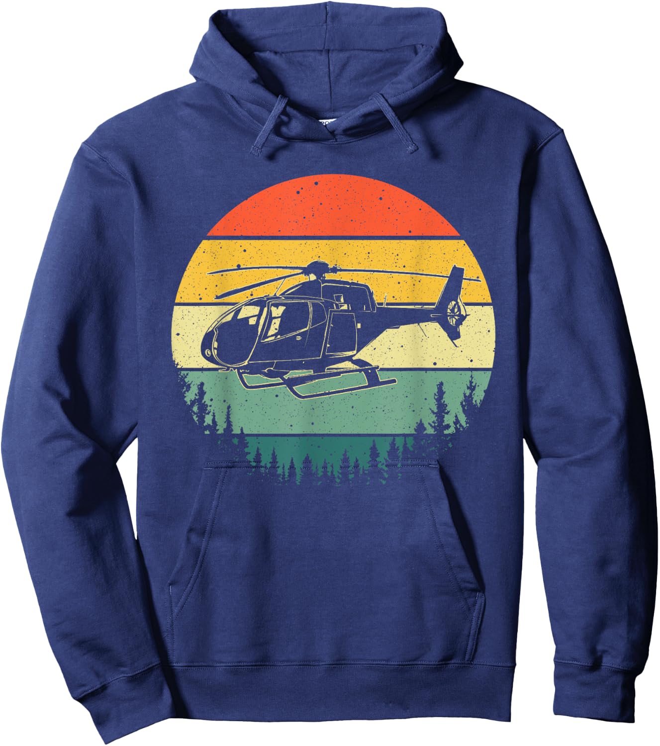 Cute Helicopter Art Women Aviator Helicopter Pilot Hoodie - Hoodie | Navy